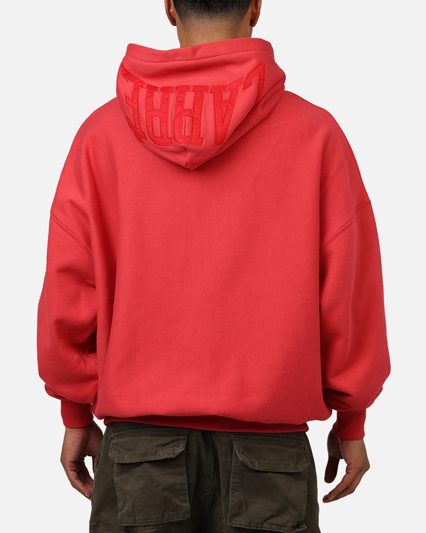 Carre Arch Oversized Hoodie Red