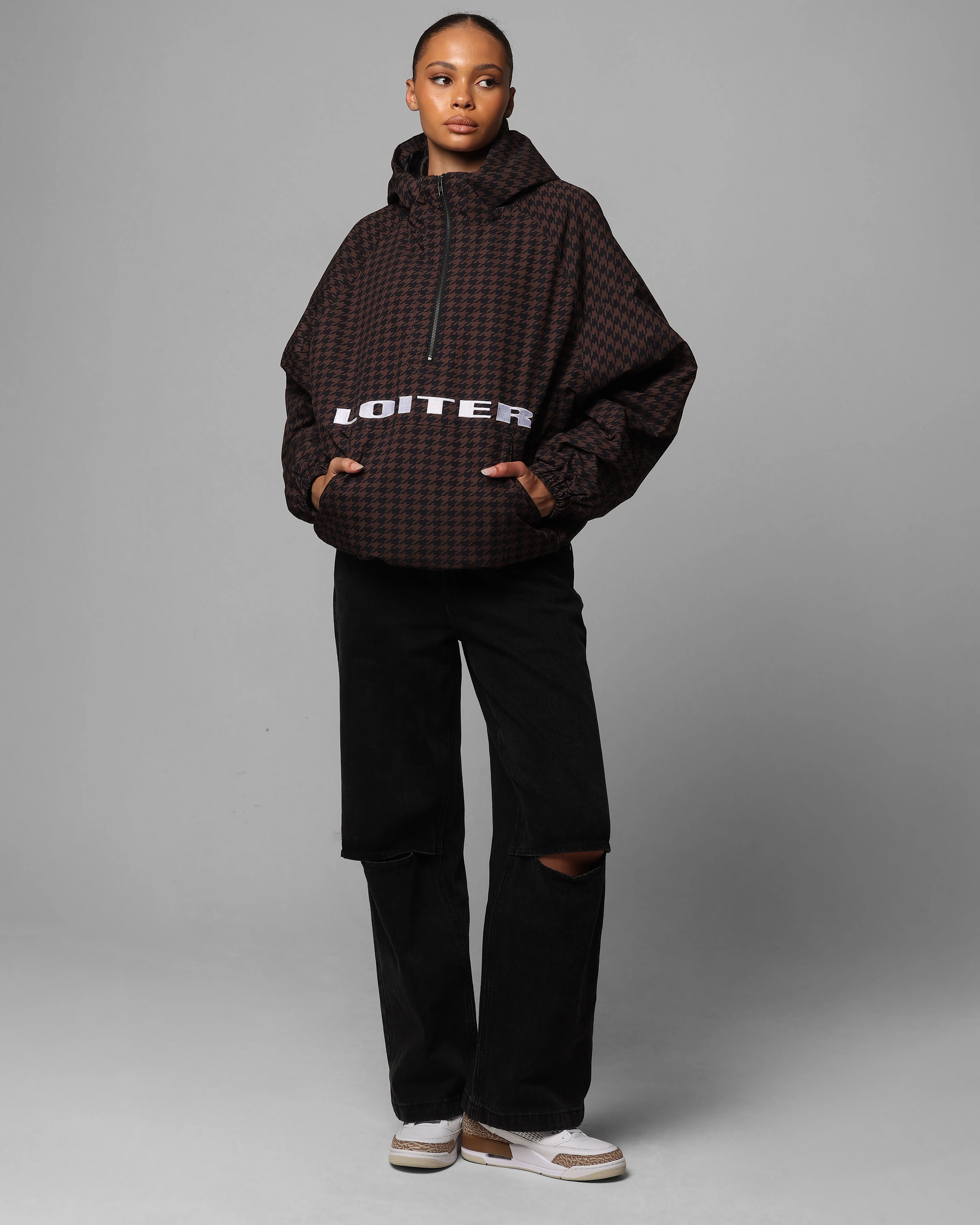 Loiter Tailgate Jacket Brown/Black