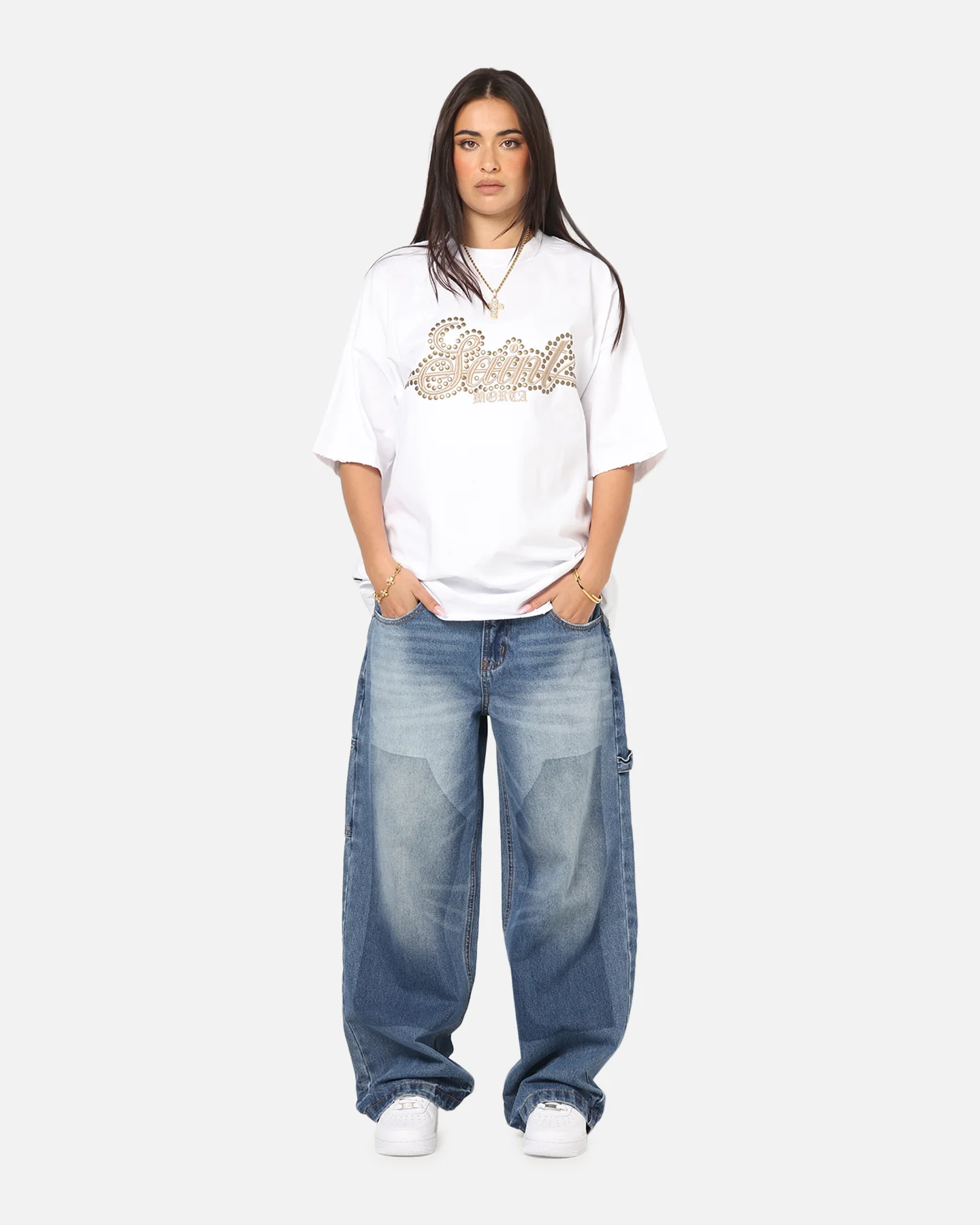 Saint Morta Amplus Recon Carpenter Jeans Vintage Blue