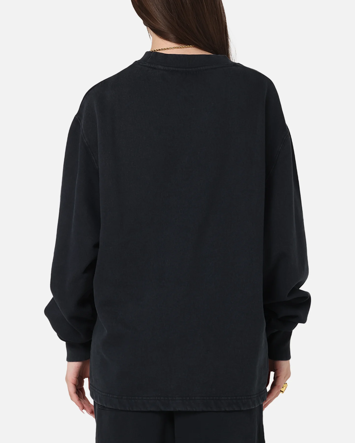 Carre Rivet Crewneck Charcoal
