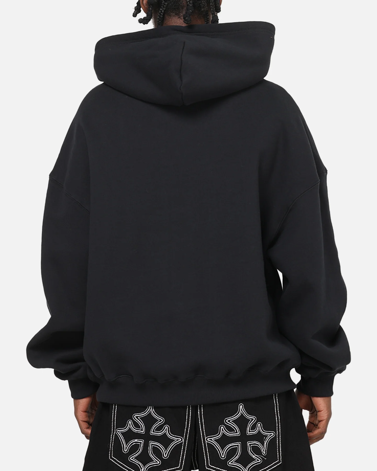 Mitchell & Ness Los Angeles Dodgers Rhinestone Hoodie Faded Black