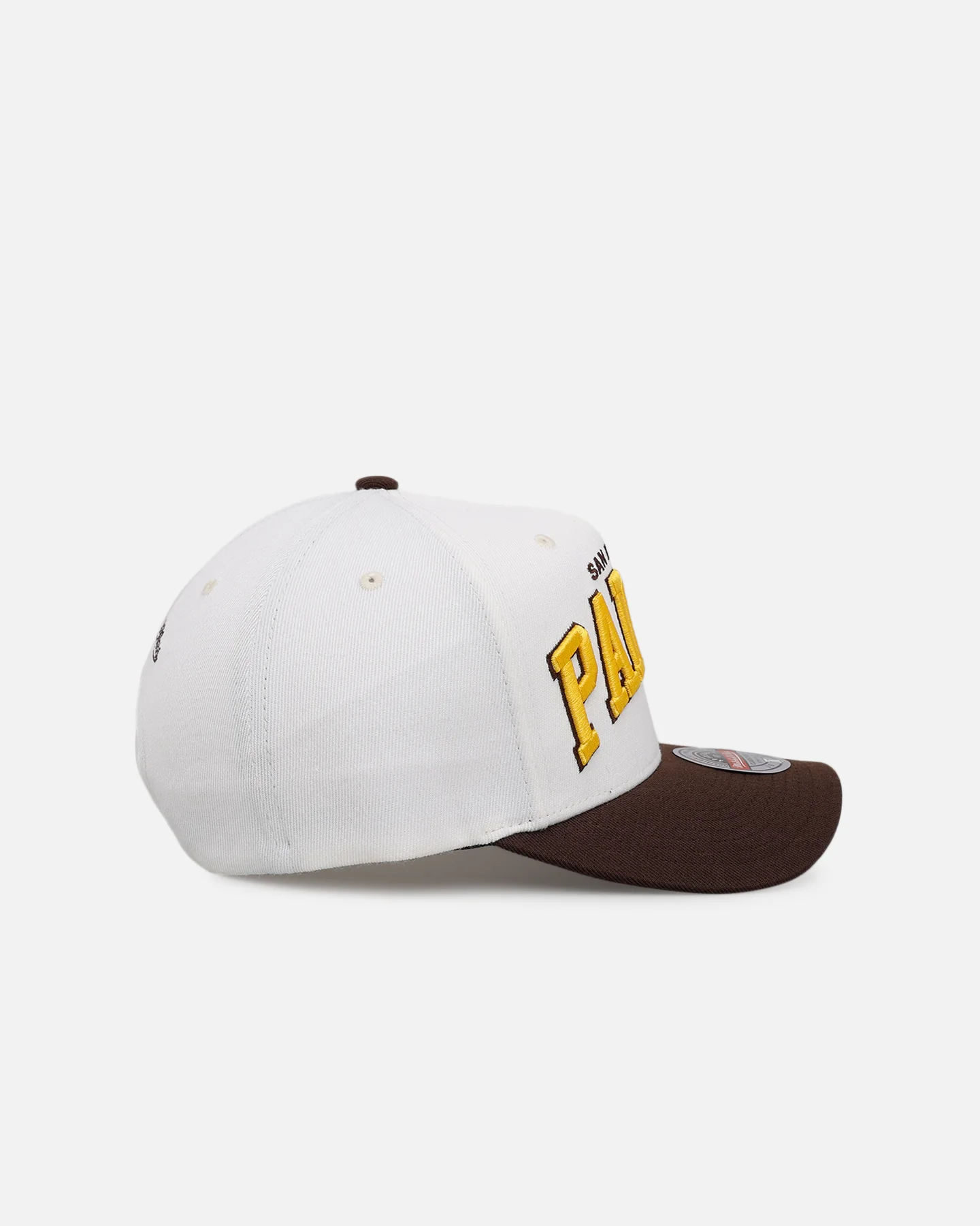 Mitchell & Ness San Diego Padres 'Arch' MVP Snapback Cream