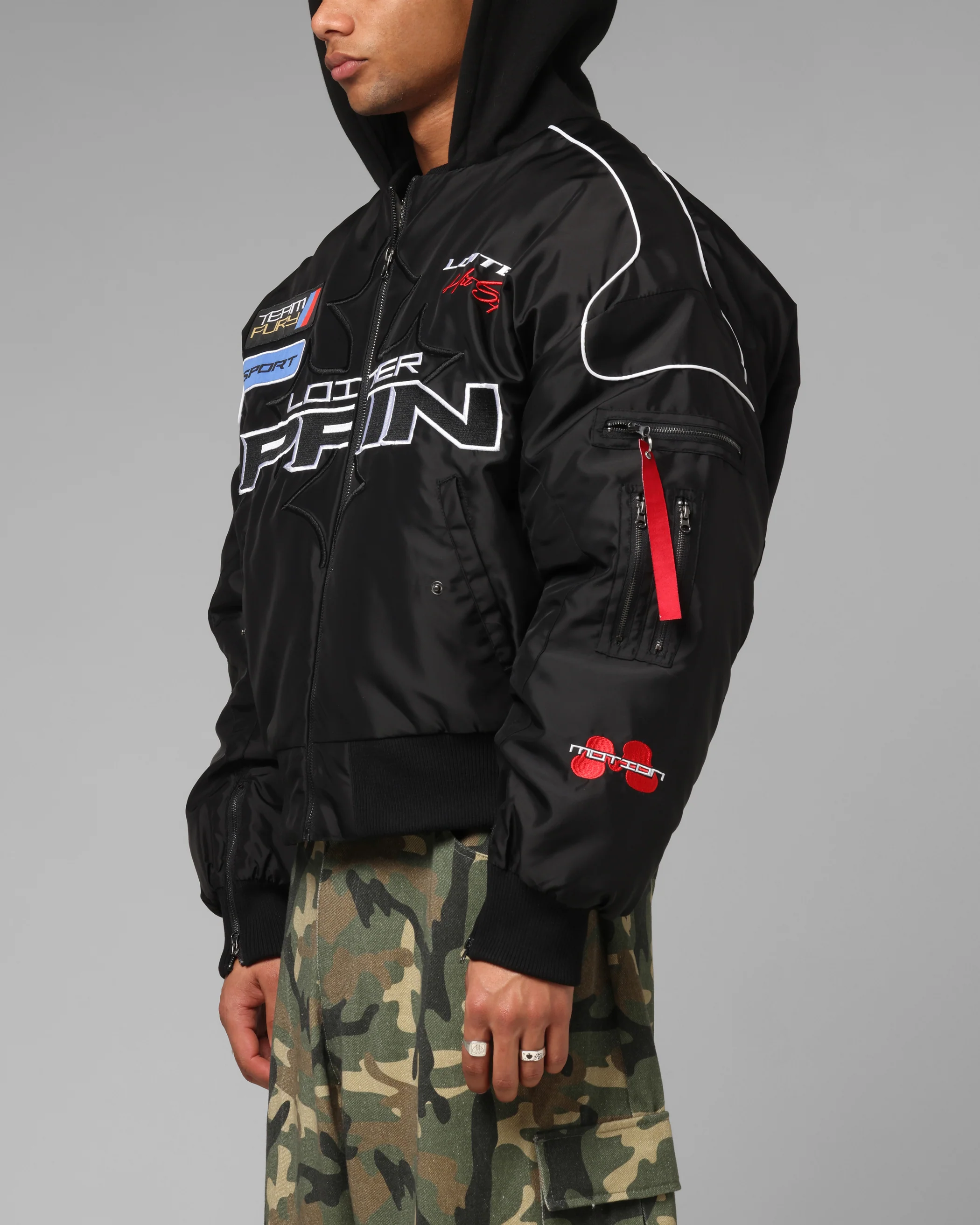 Loiter Performance F-16 Jacket Black