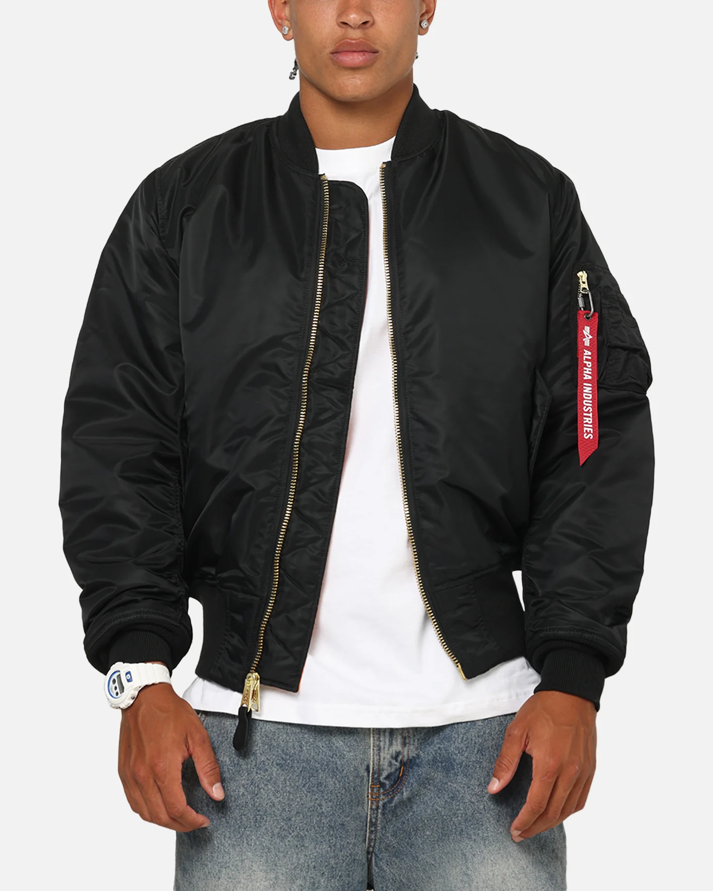 Alpha Industries Alpha MA-1 Flight Jacket Black