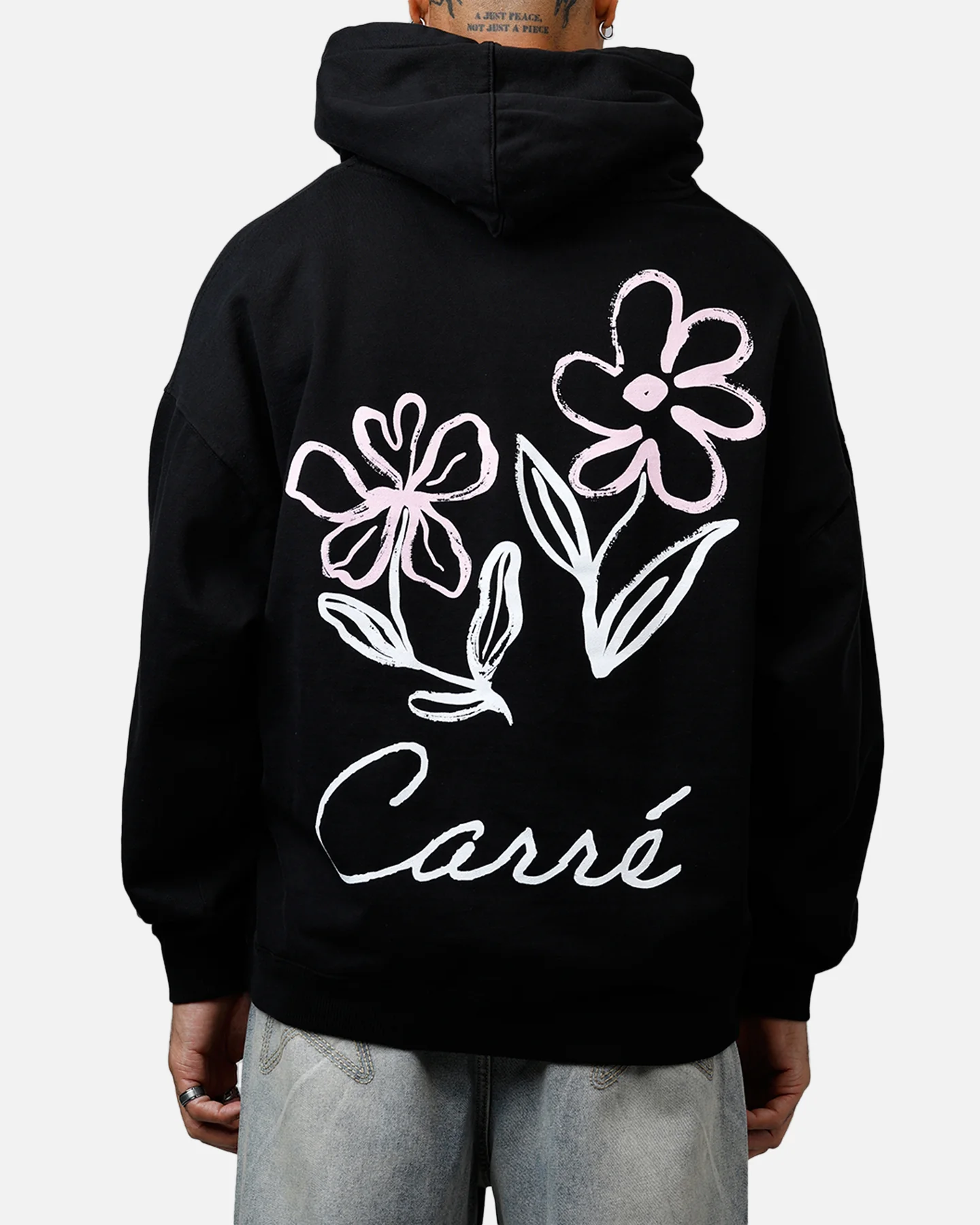 Carre Hand Picked Hoodie Black