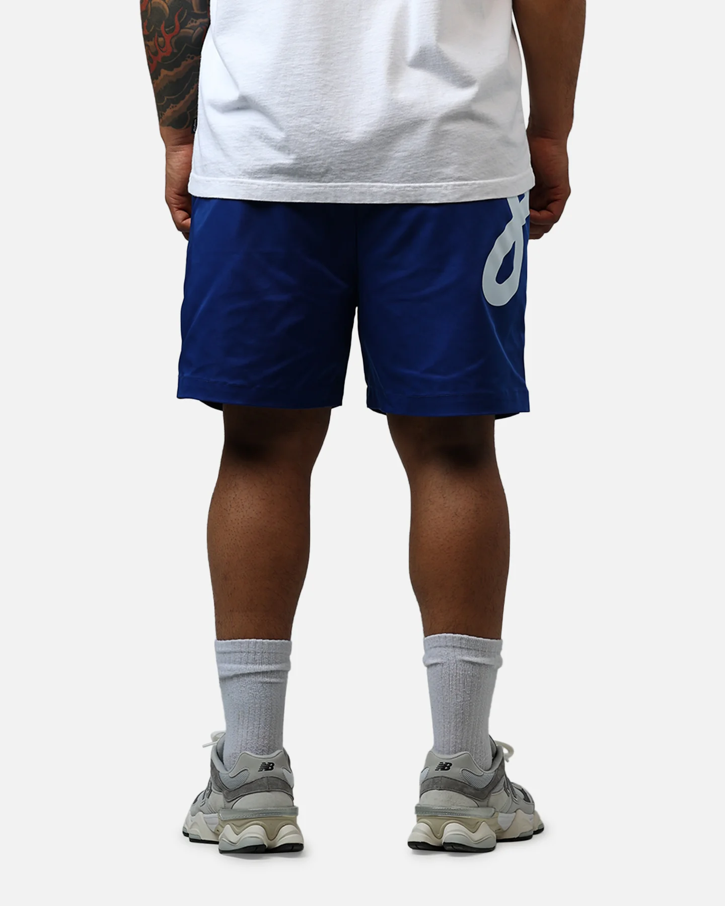 Malbon Menton Nylon Shorts Blue