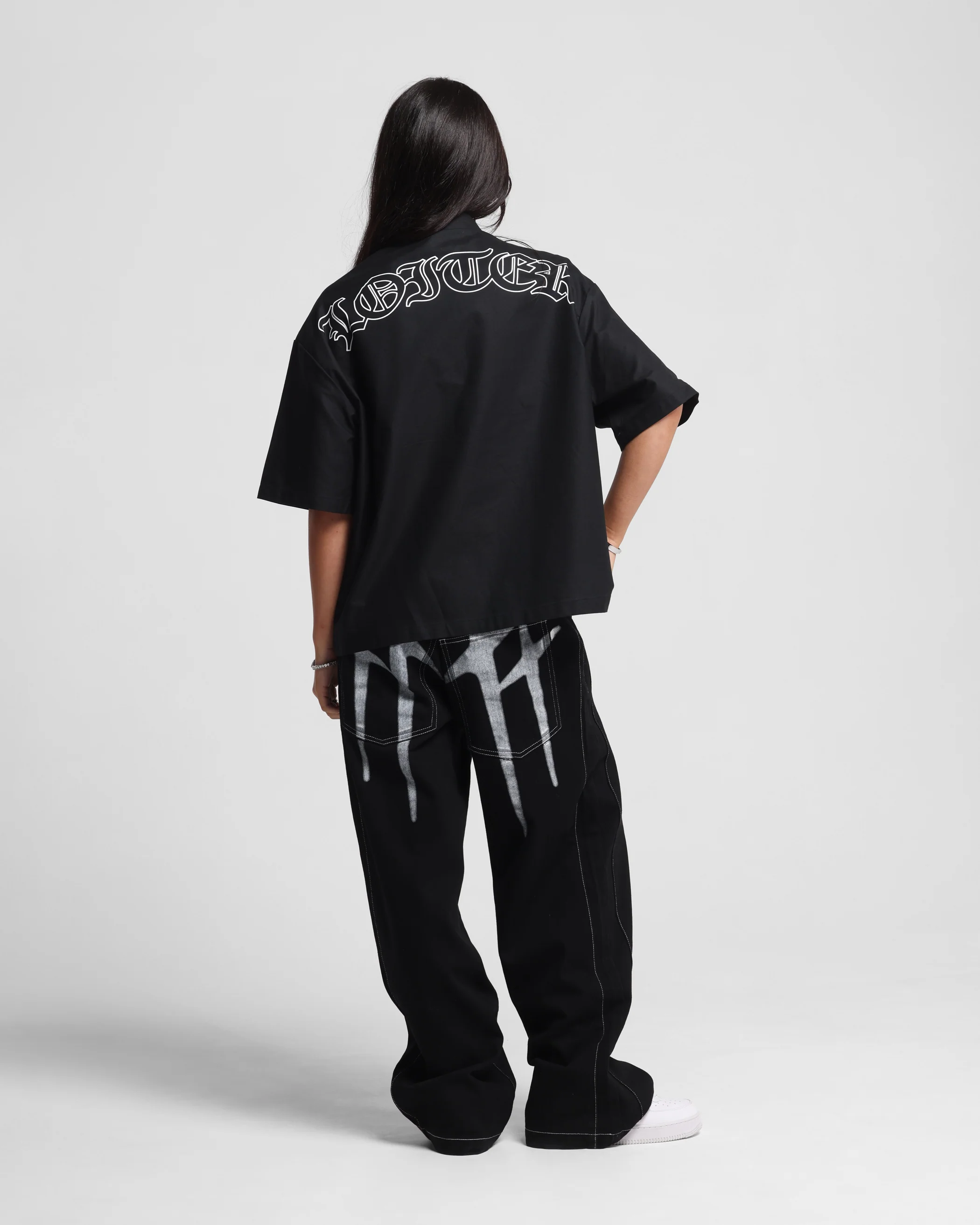 Loiter Shadow Jeans Black