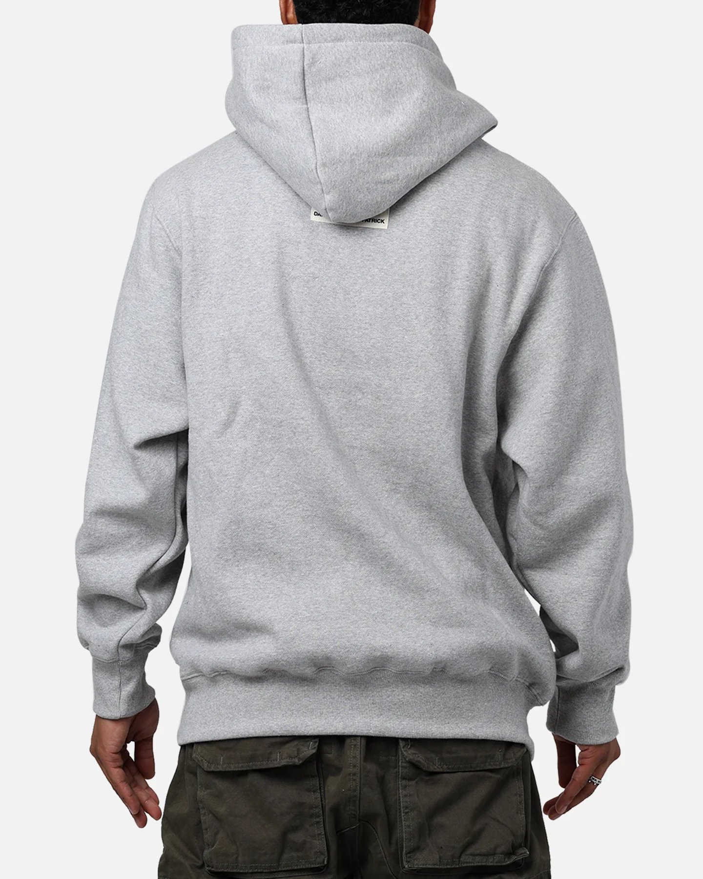 Daniel Patrick Surplus Logo Hoodie Grey