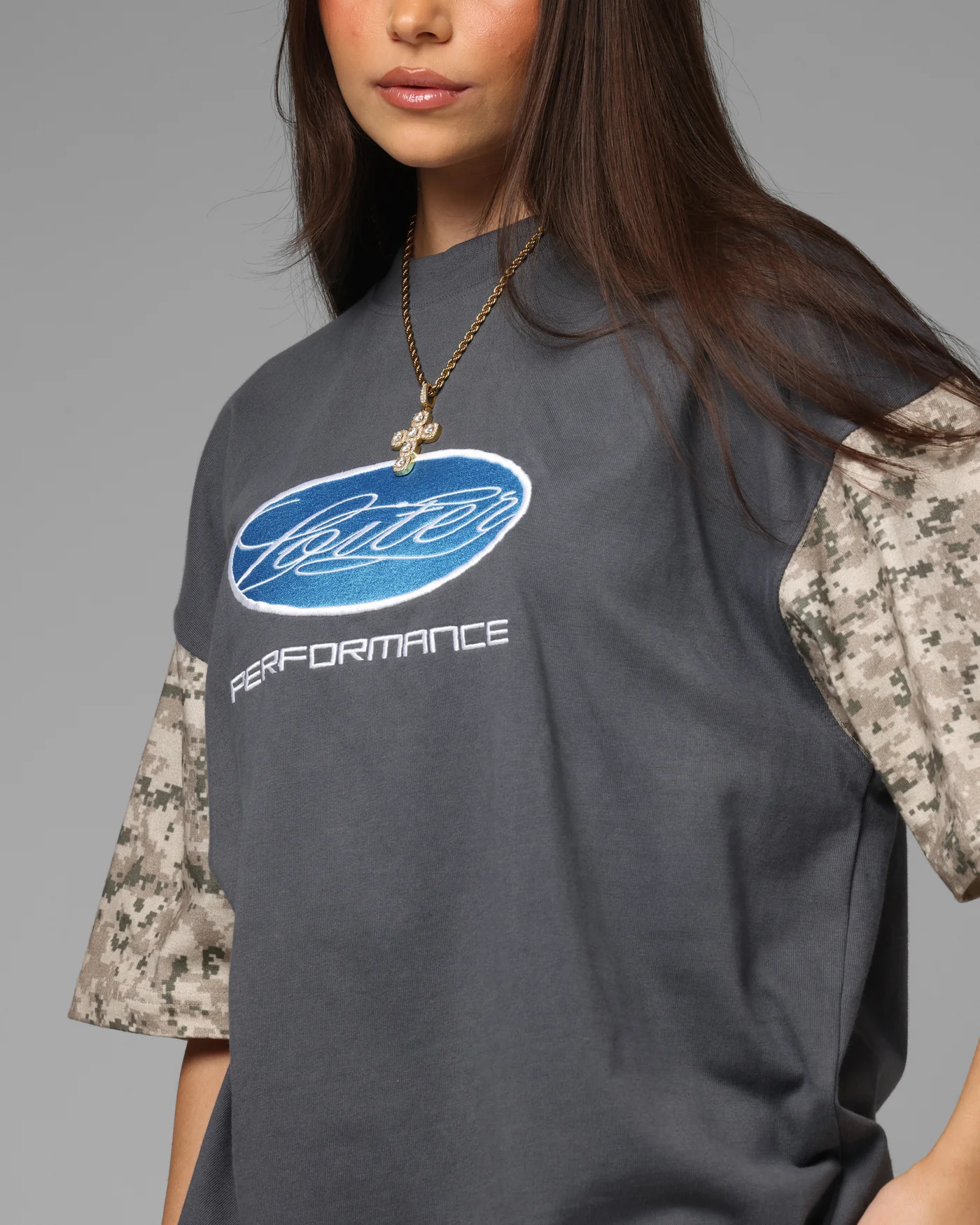 Loiter Rodeo T-Shirt Black/Camo