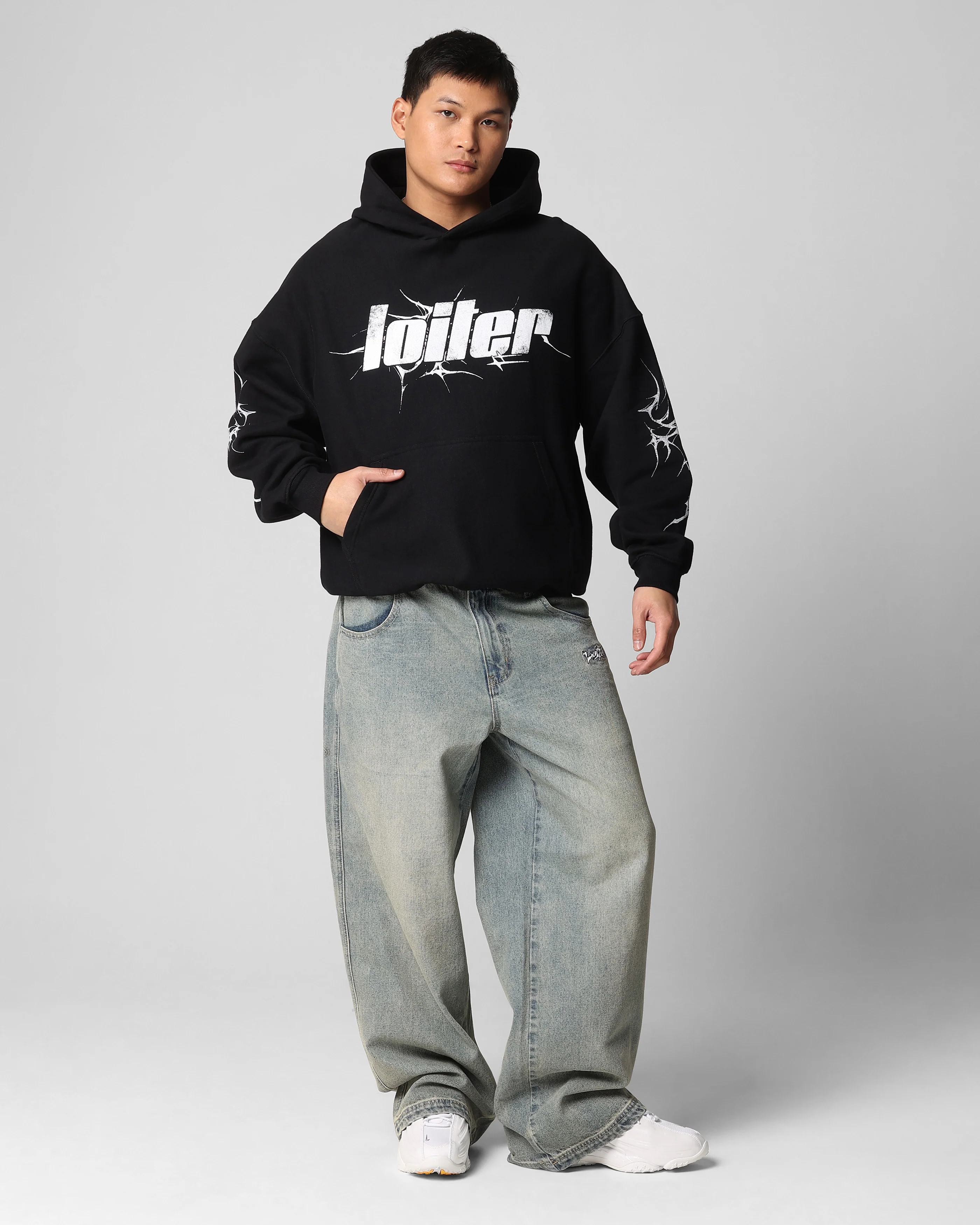 Loiter Neo Hoodie Black
