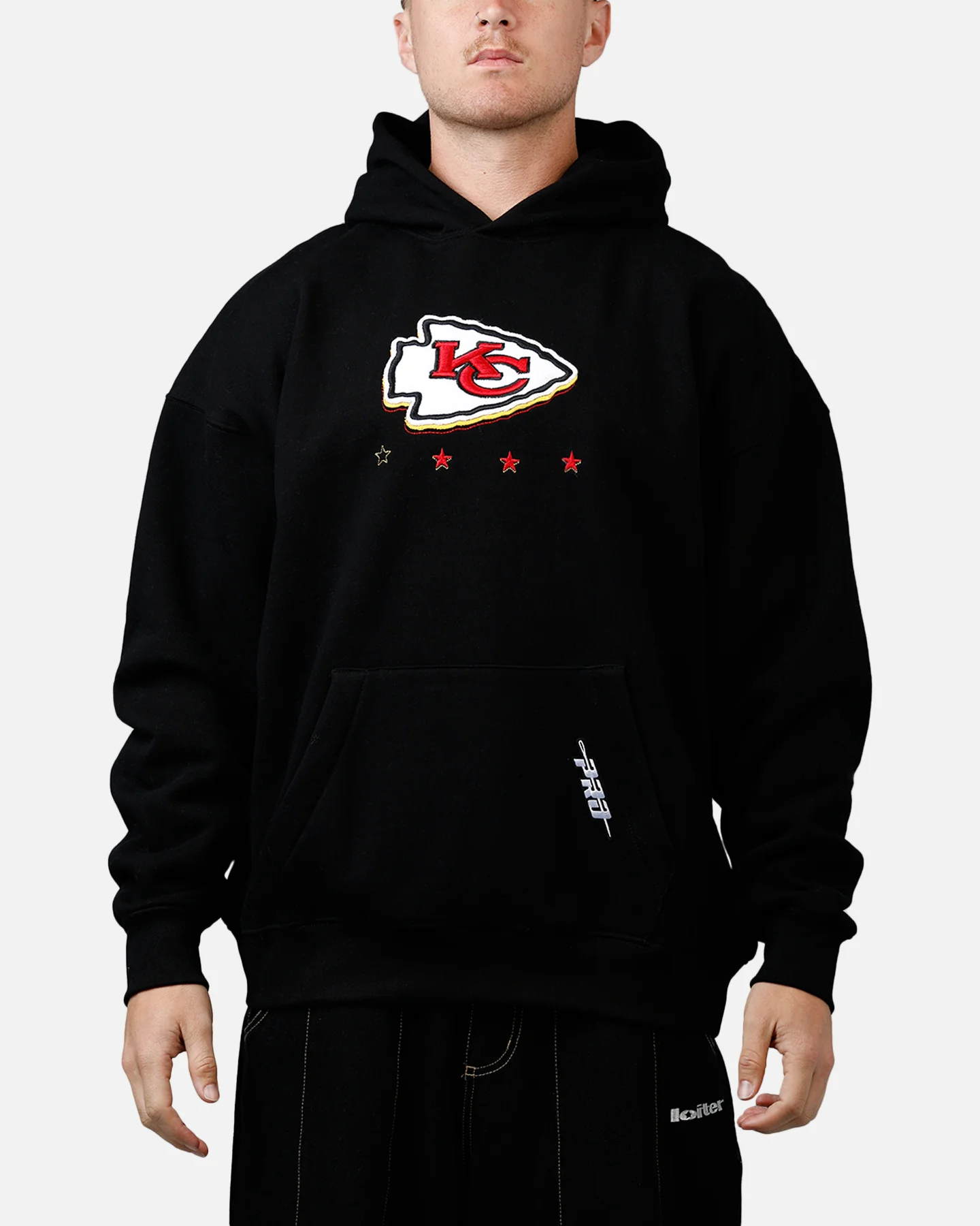 Pro Standard Kansas City Chiefs Kickoff Hoodie Black/Red