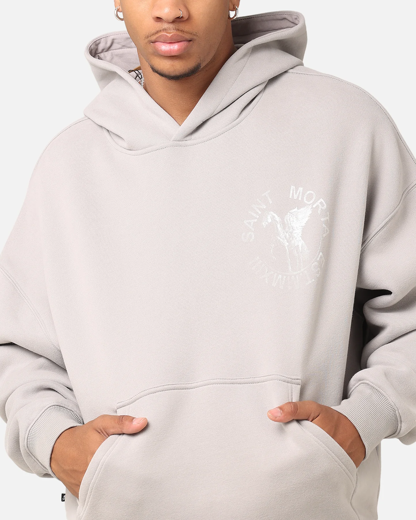 Saint Morta Pegasus Premium Hoodie Grey