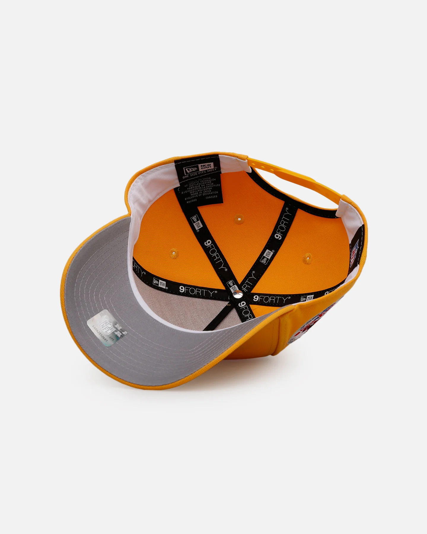 New Era Houston Oilers 'Sunshine' 9FORTY A-Frame Snapback Canary