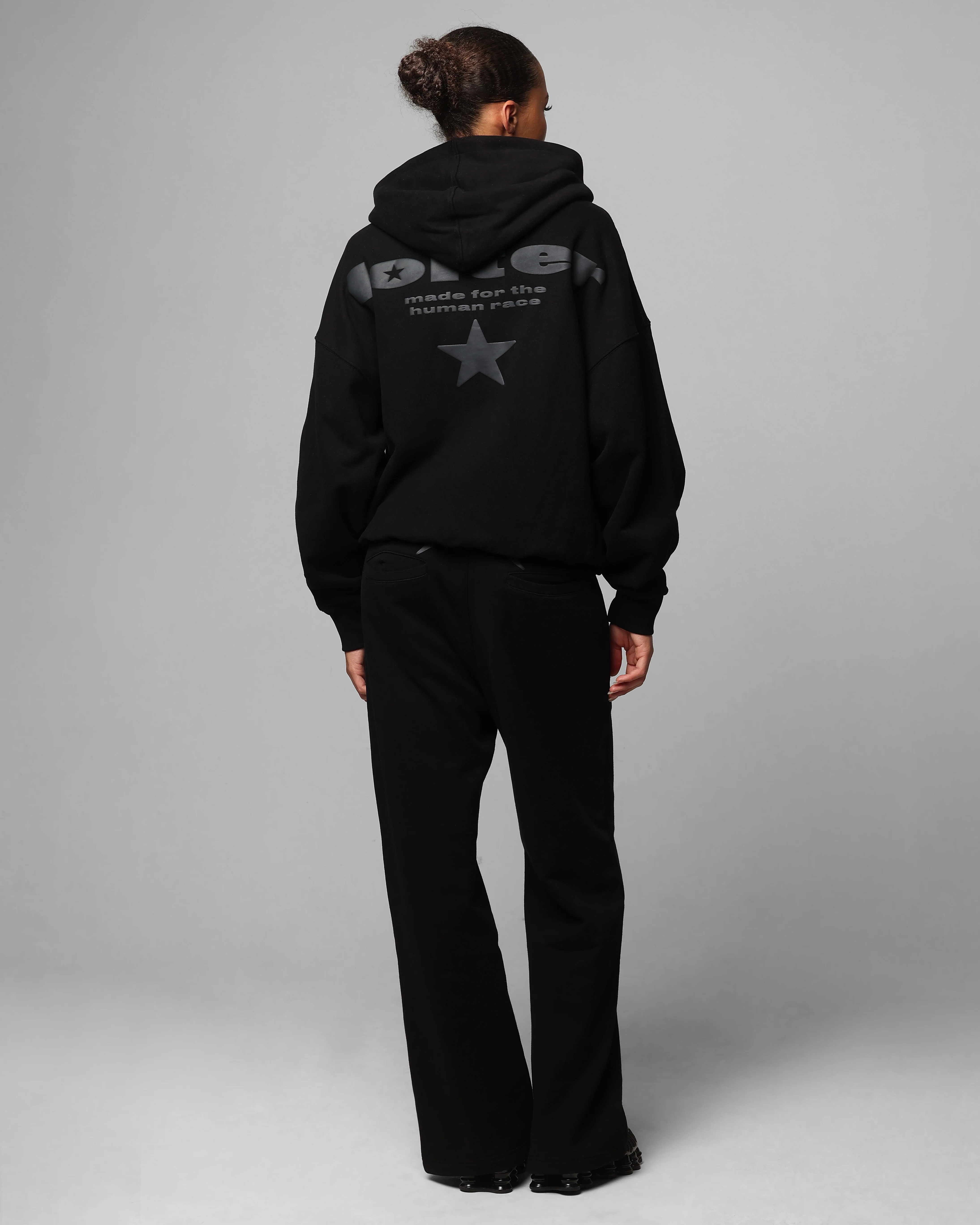 Loiter Celestial Full Zip Hoodie Black