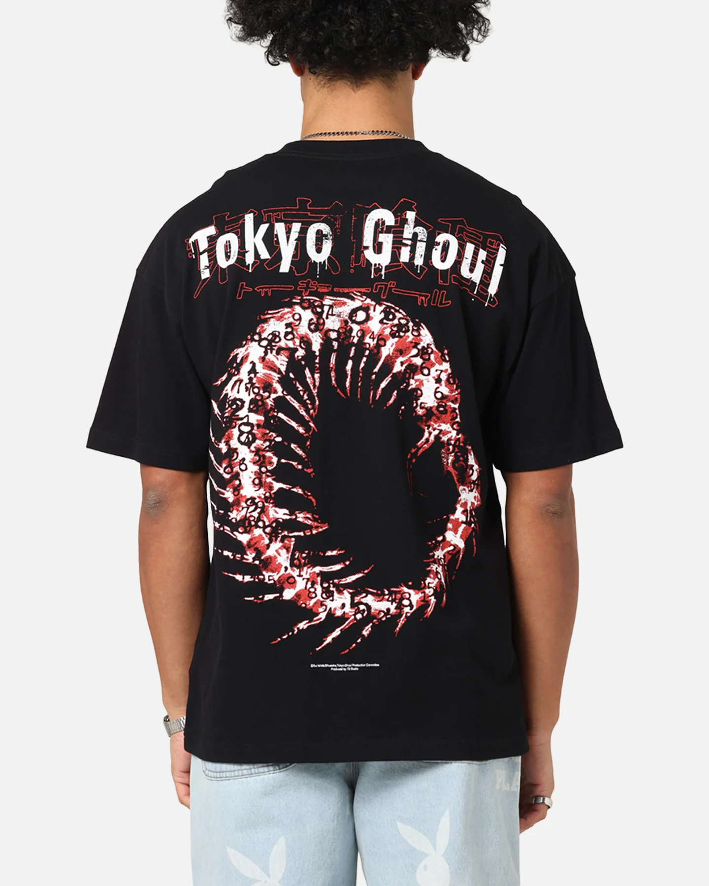 73Studio X Tokyo Ghoul 1000 Minus 7 Vintage T-Shirt Black