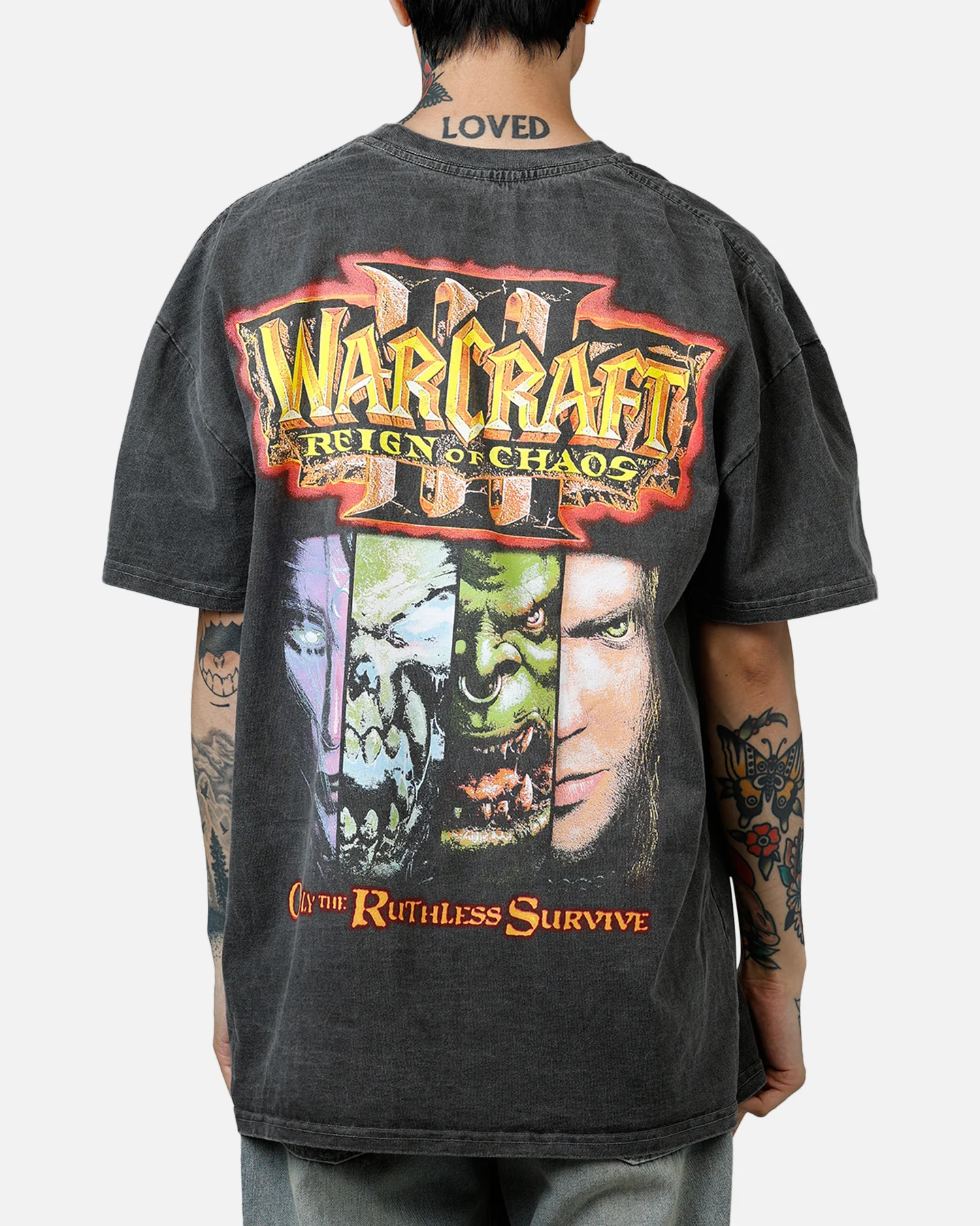 73Studio X Warcraft: Reign Of Chaos T-Shirt Black Wash