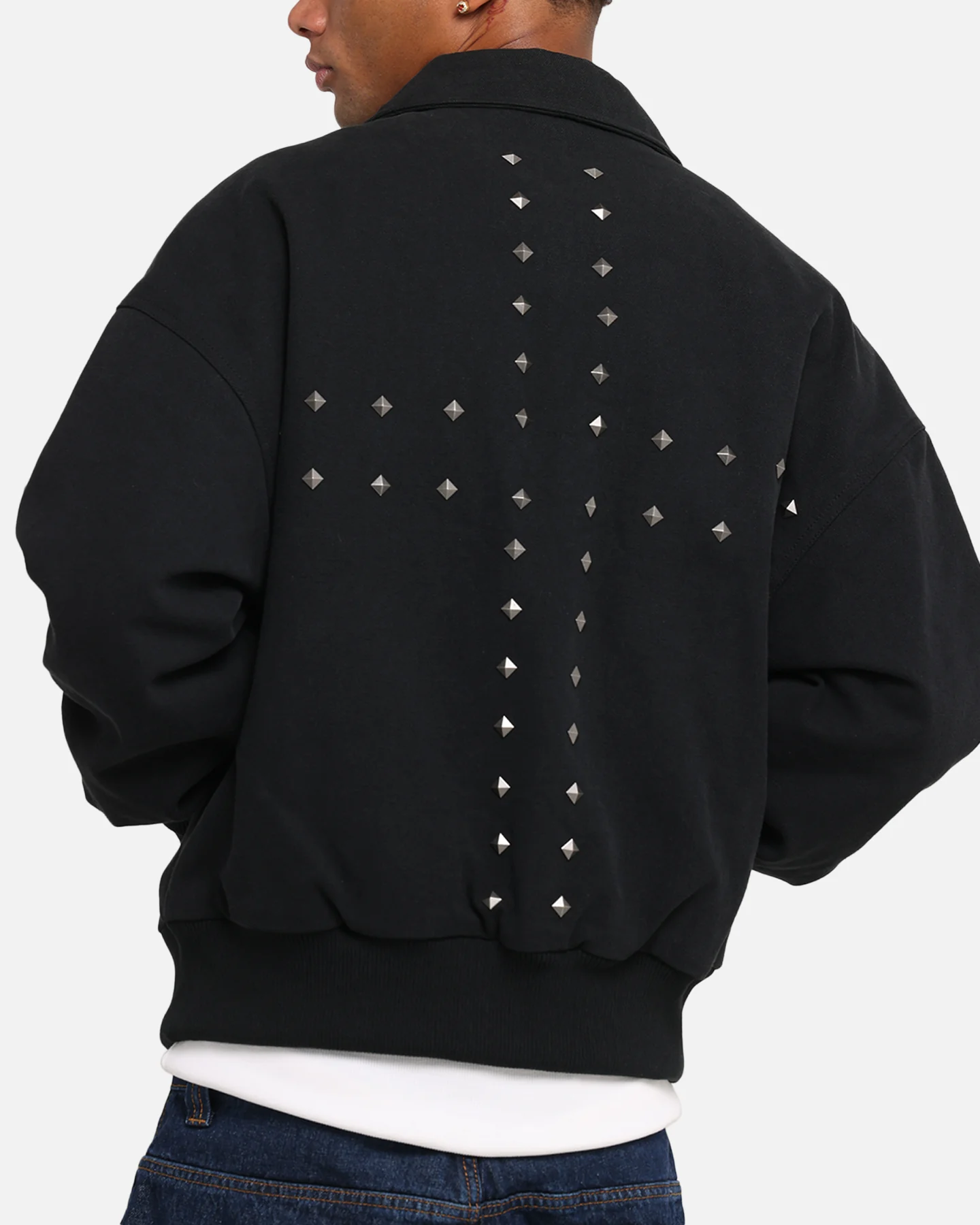 Loiter Chopper Work Jacket Washed Black