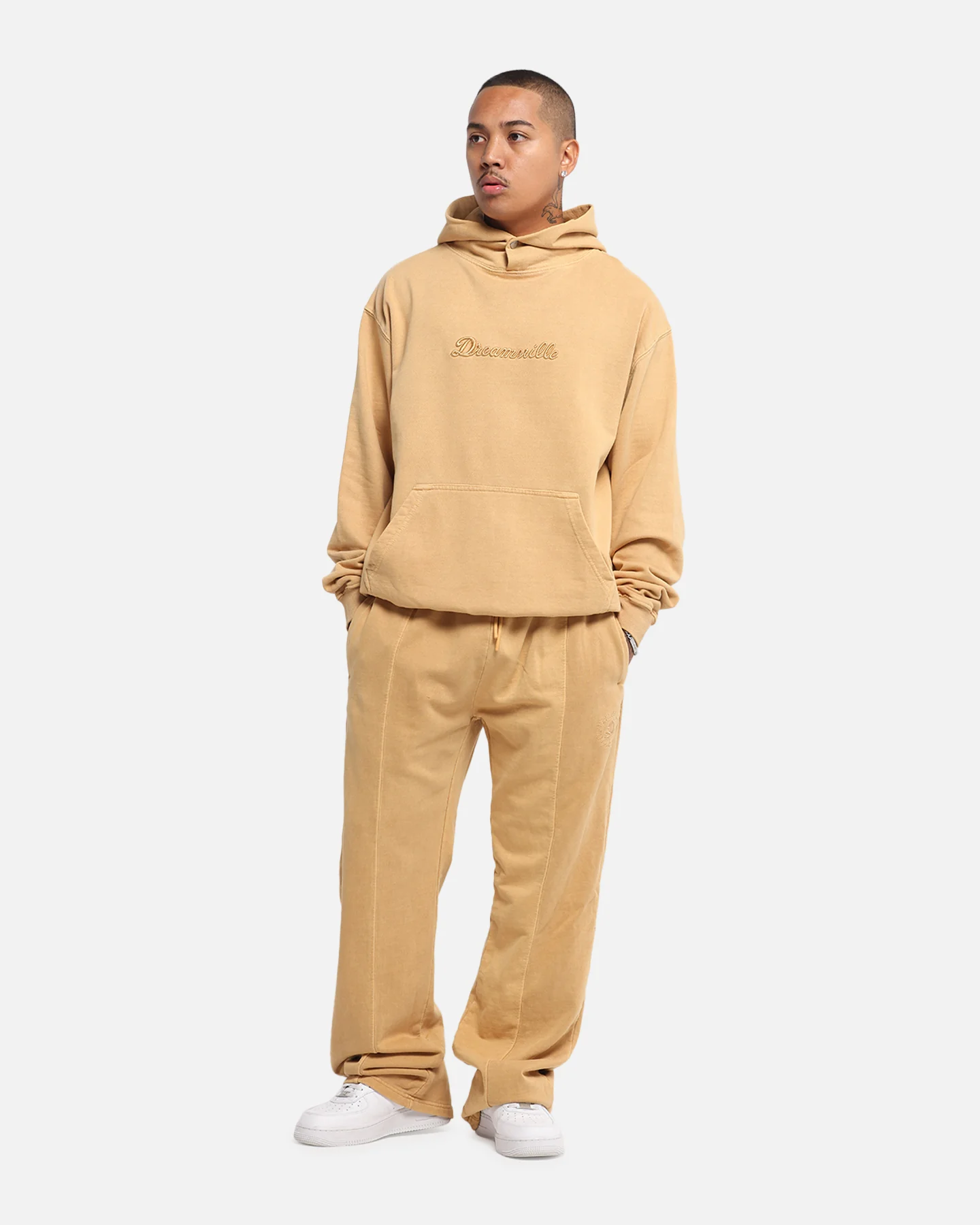 Dreamville Tonal Sweatpants Sand Wash