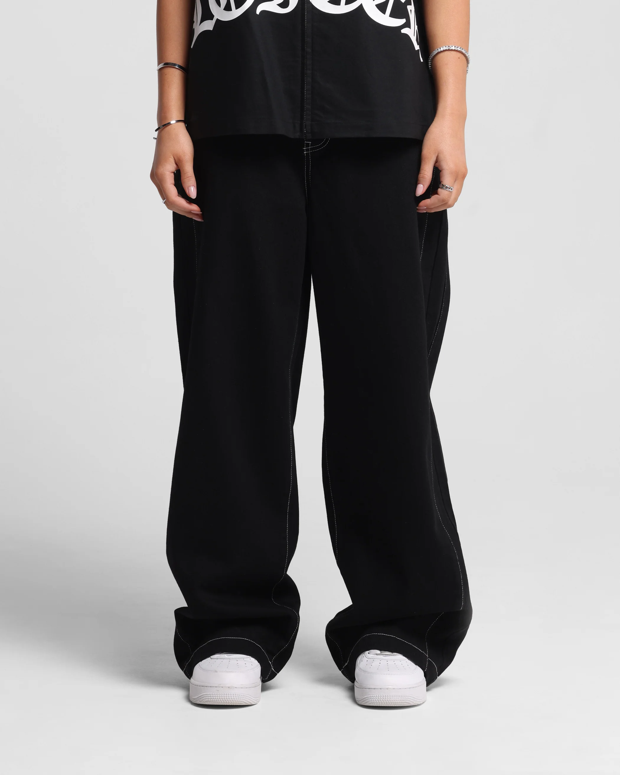 Loiter Shadow Jeans Black