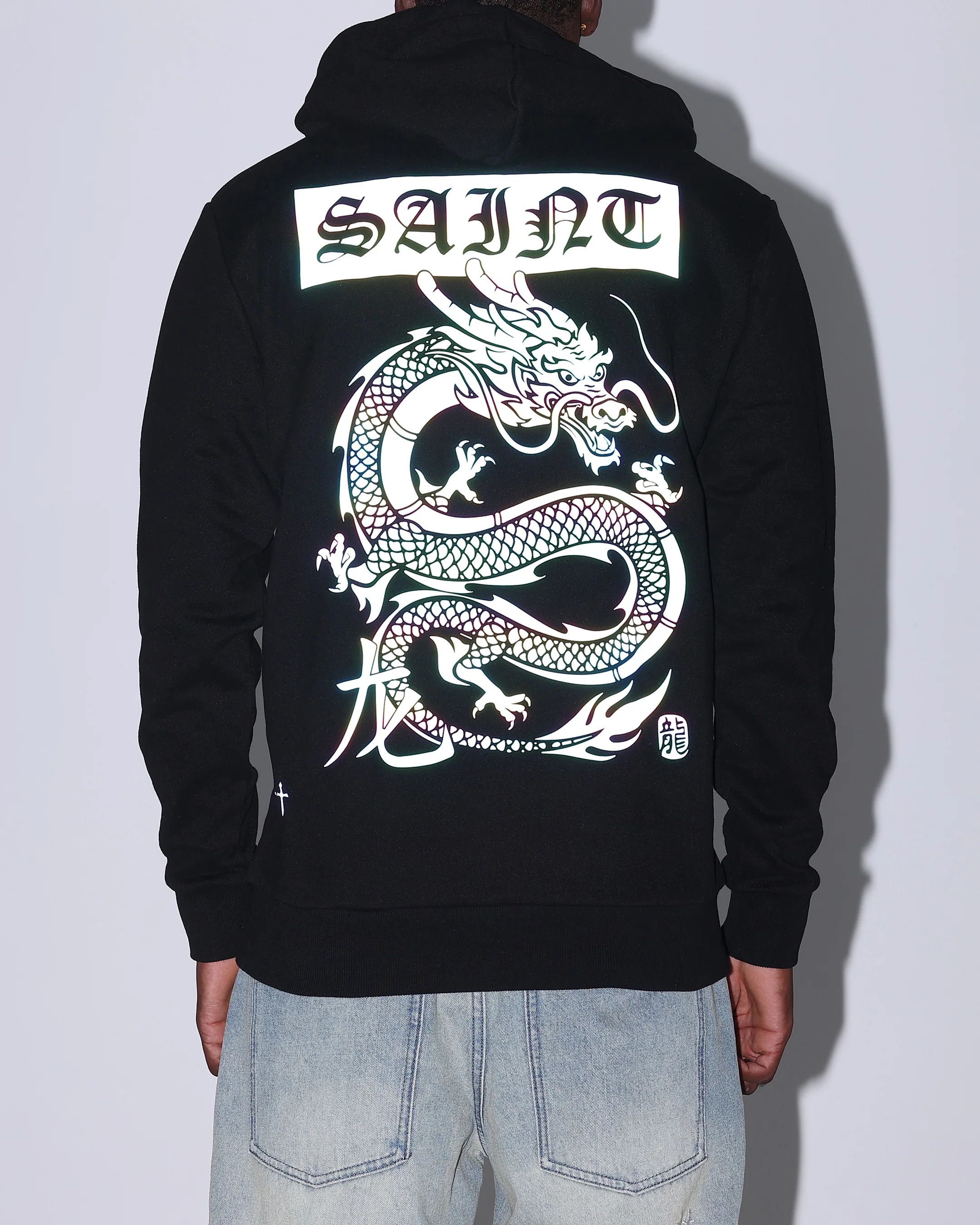 Saint Morta New Age Yot Dragon Hoodie Black/3M