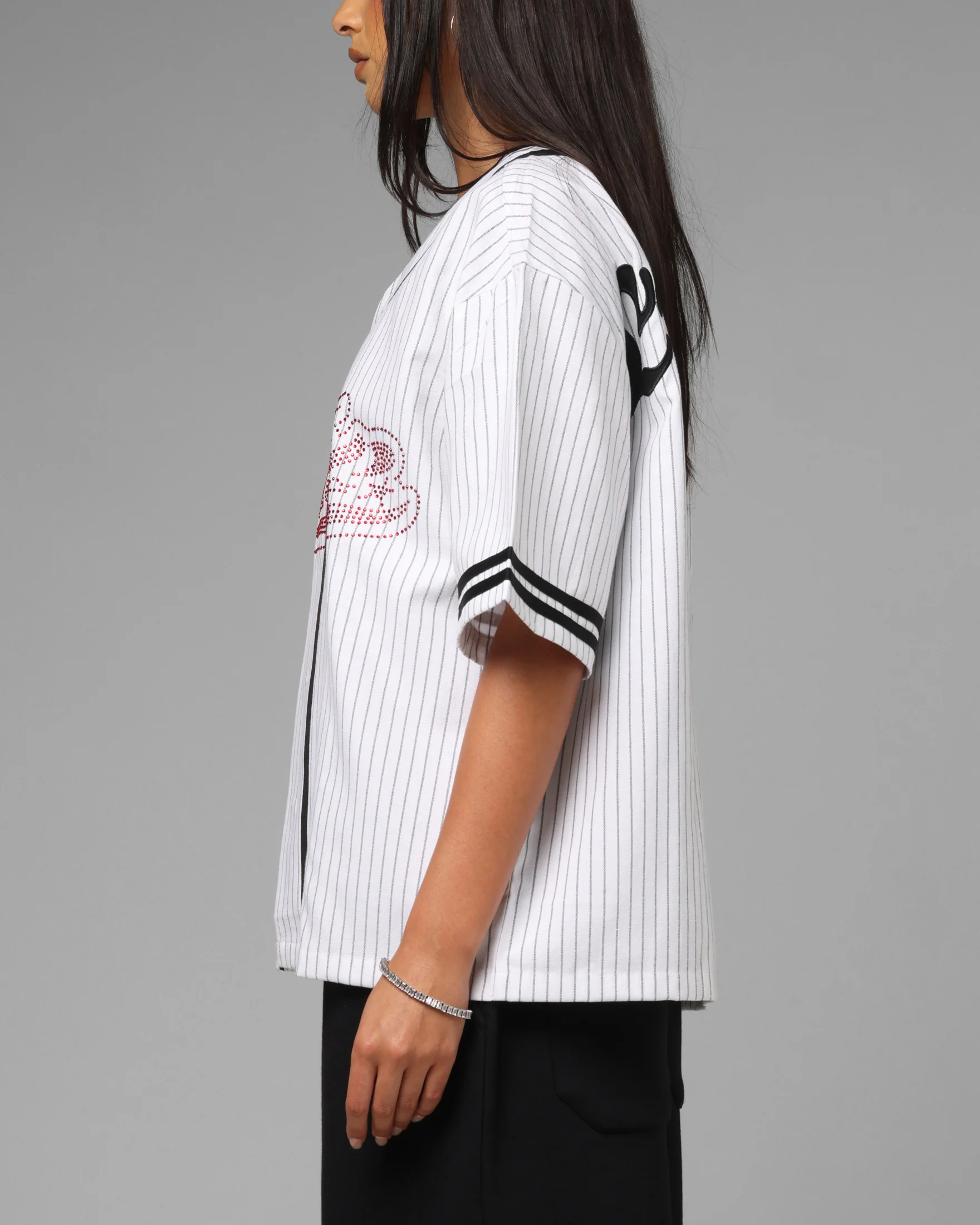 Loiter Silicone Baseball Jersey White