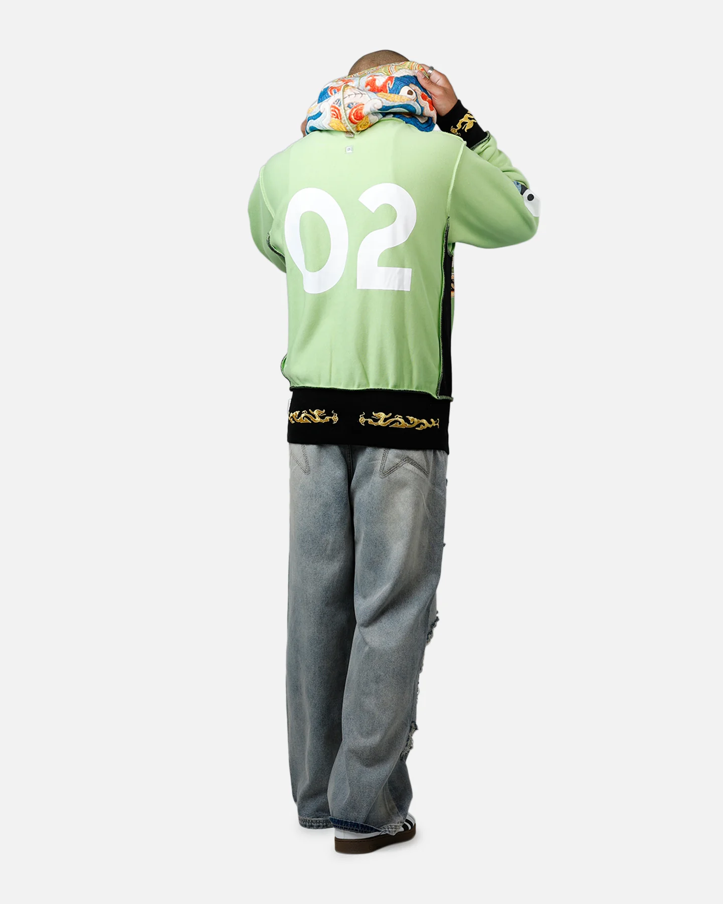 ABC Birthstone Hoodie Light Green