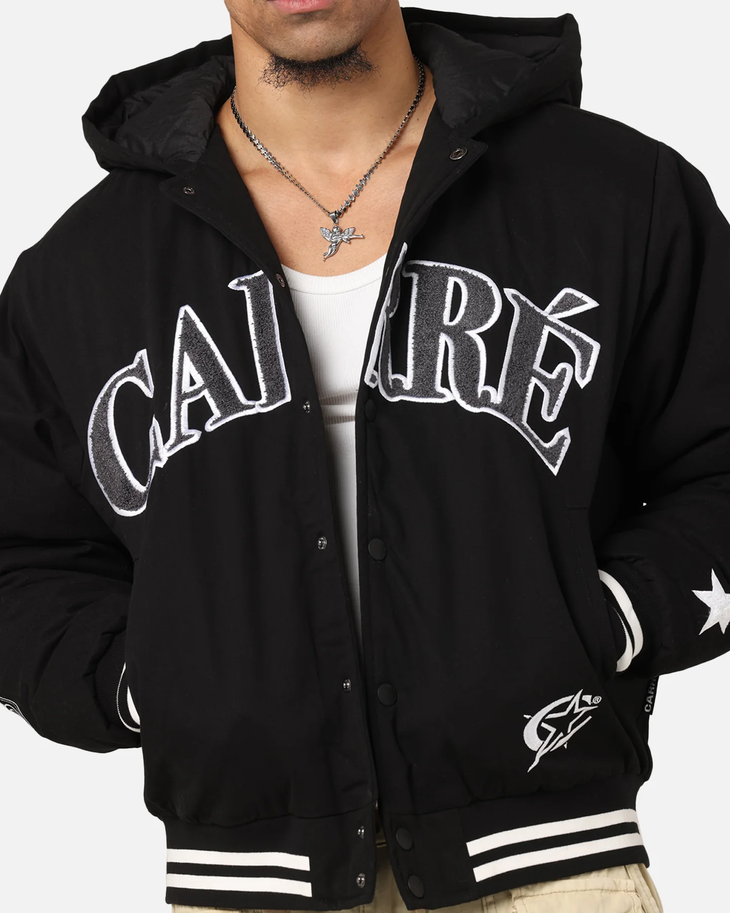Carre C-Star Varsity Jacket Black