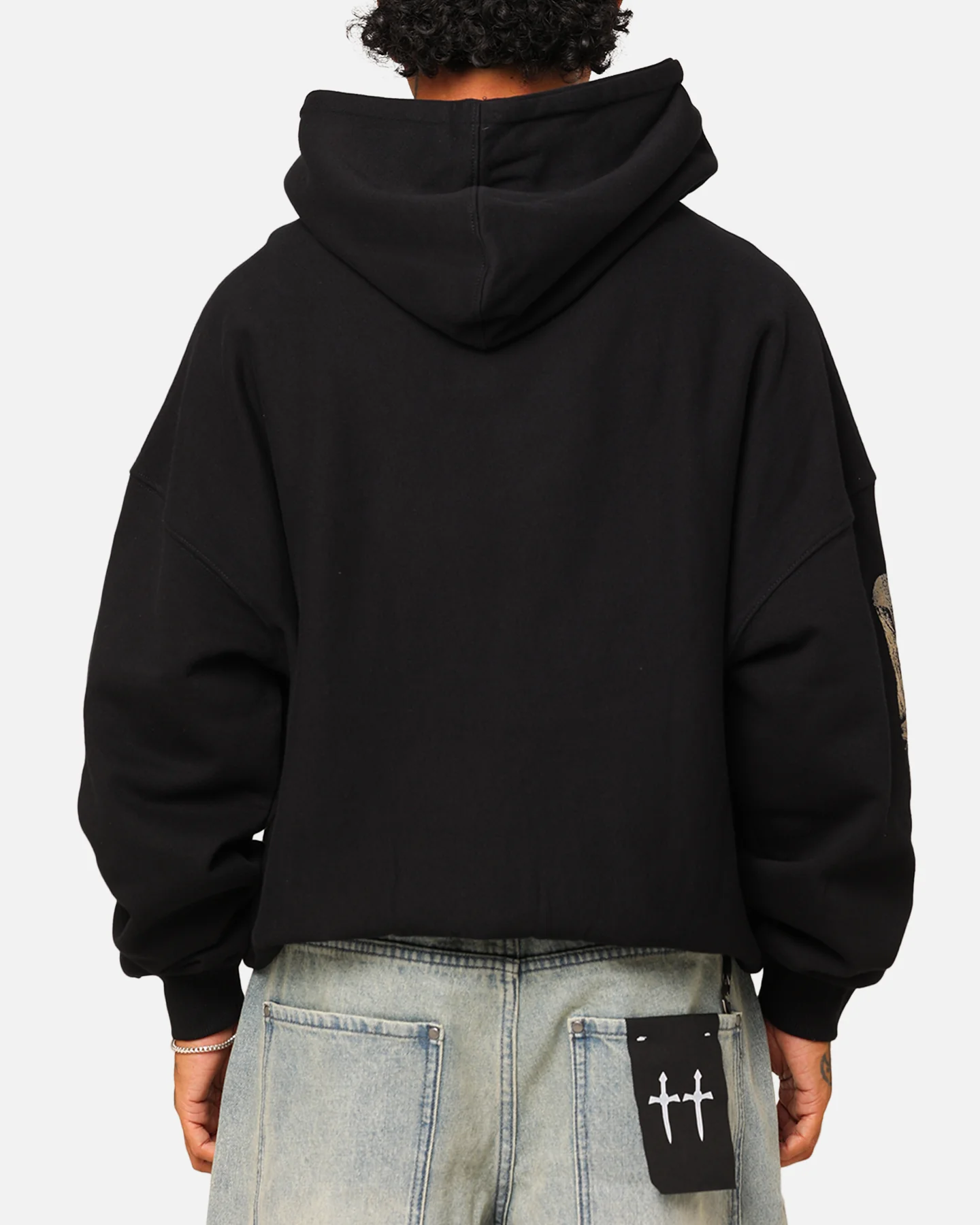 Goat Crew X Dune Heavyweight Hoodie Black