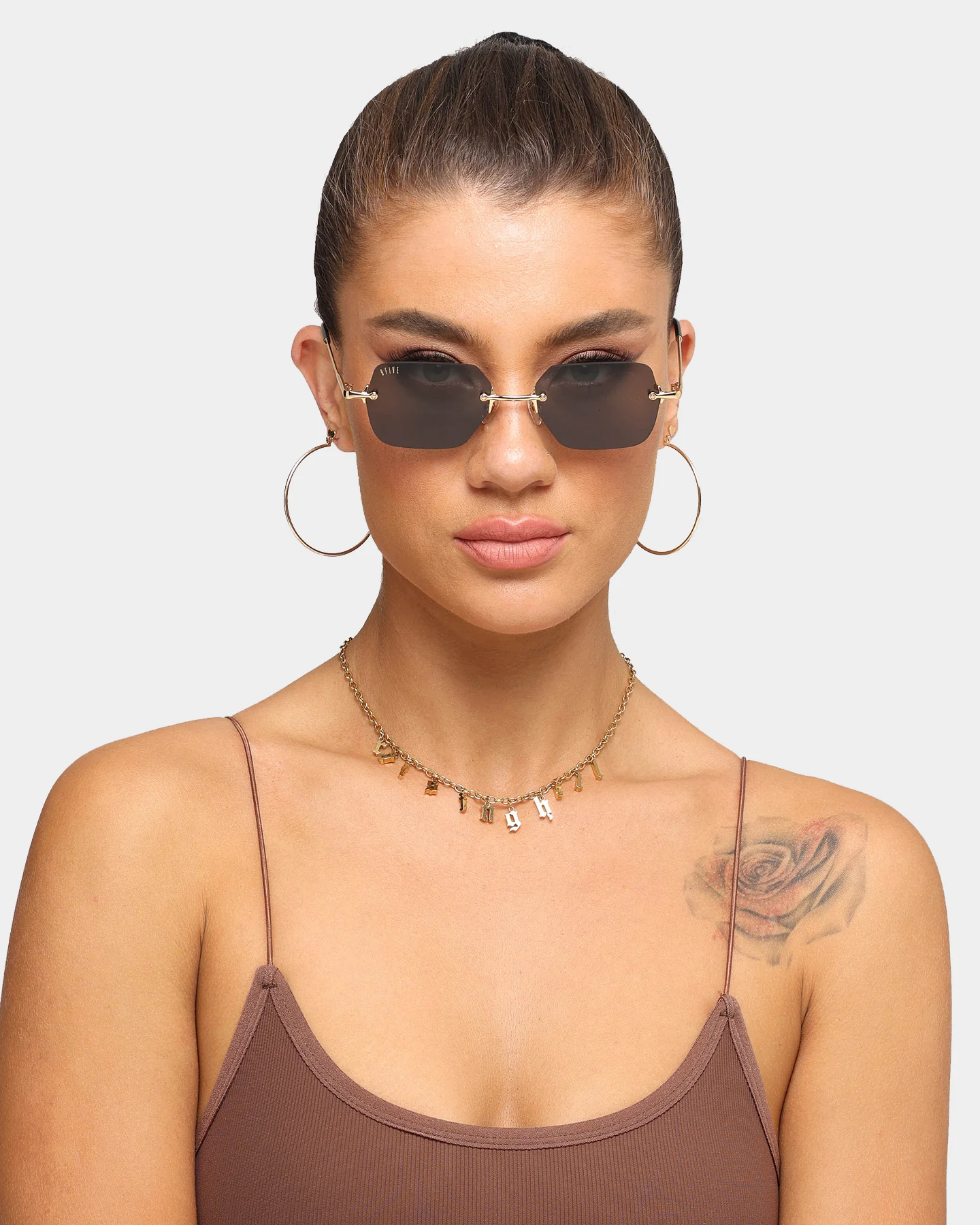 9FIVE Clarity Sunglasses Black/Gold