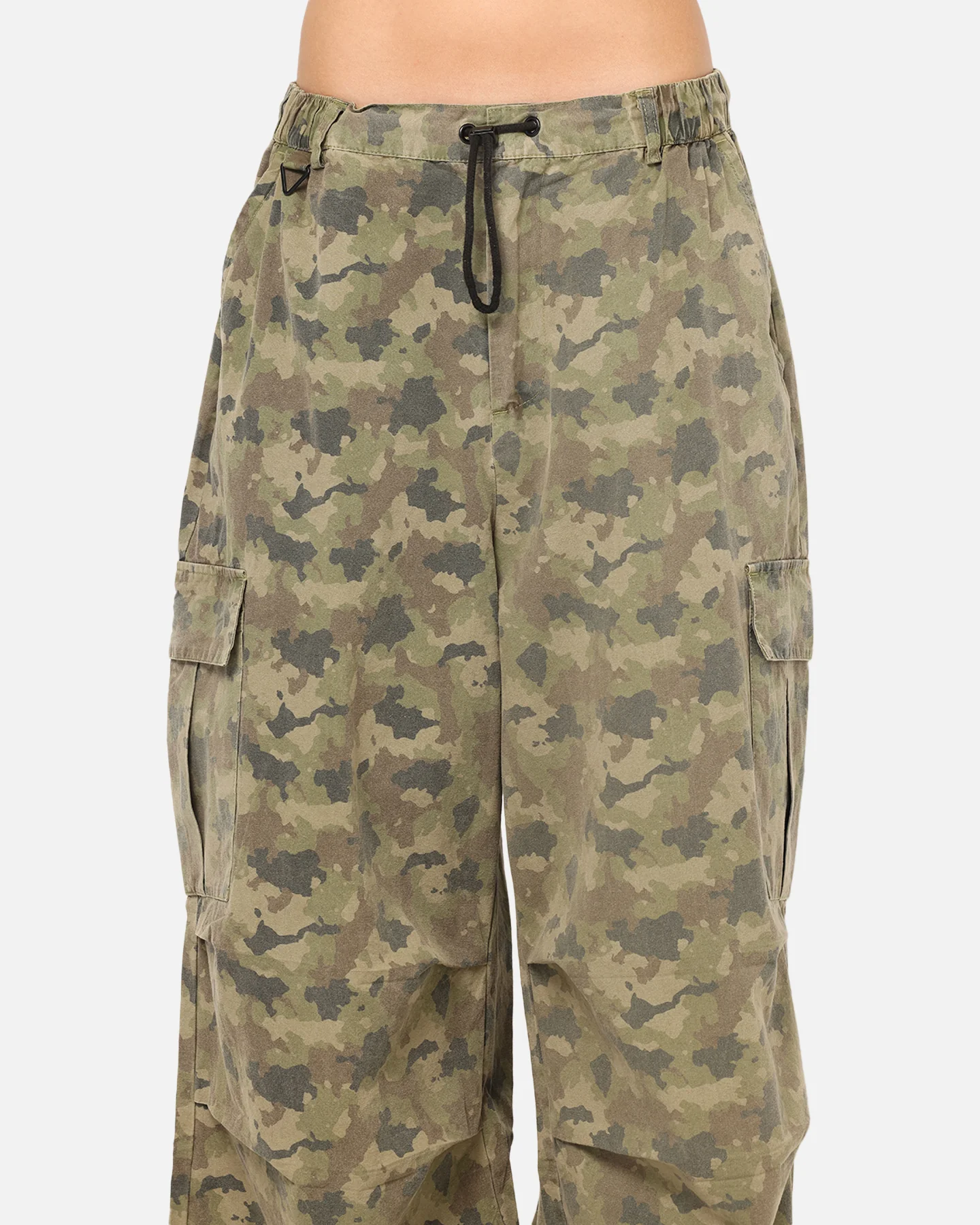 Carre Baggy Cargo Pants Camo