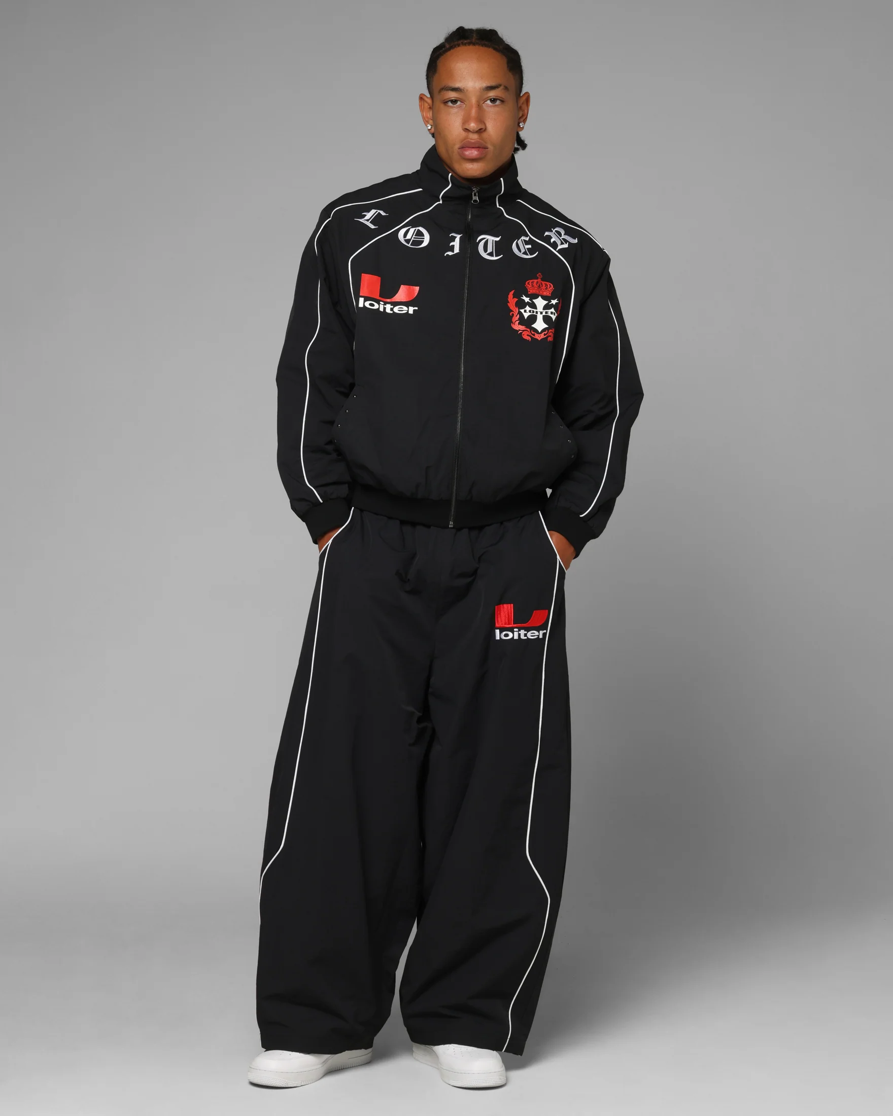 Loiter Imperial Trackpants Black