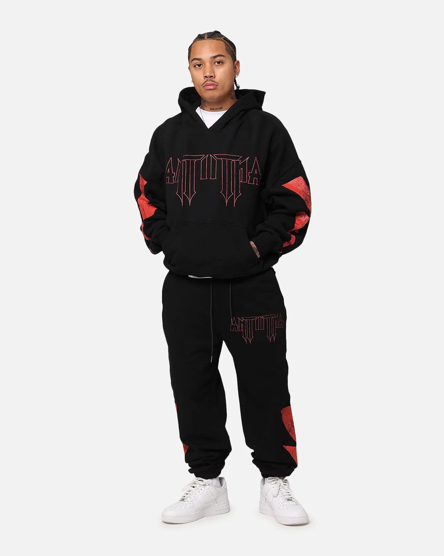 The Anti Order Ares Hoodie Black