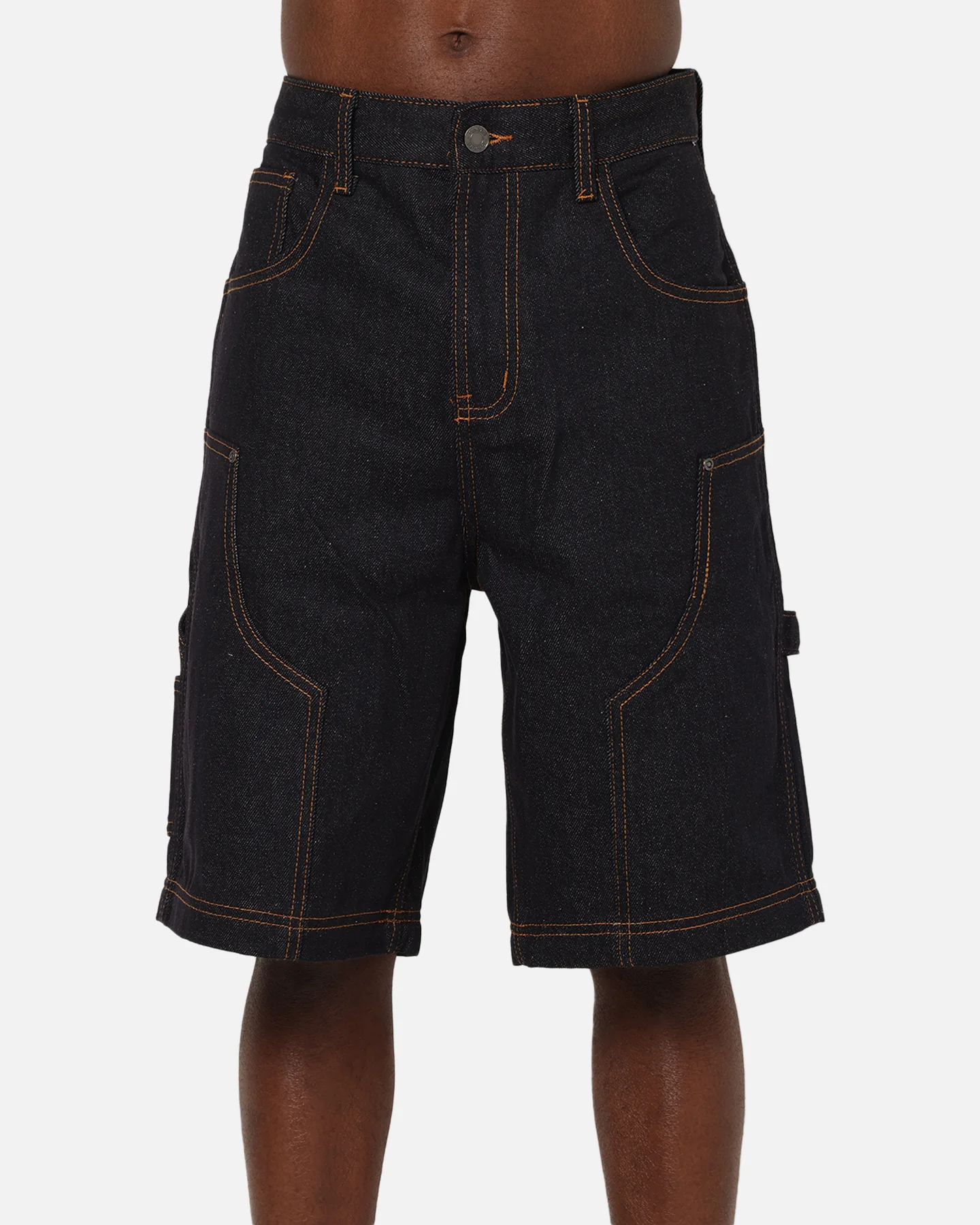 Carre Work Jorts Dark Washed Indigo