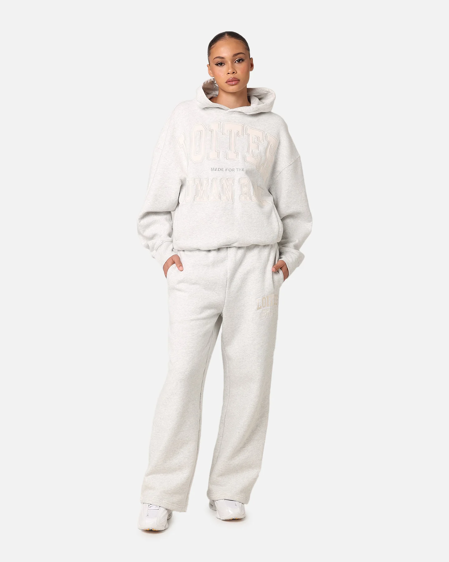 Loiter College Dropout Hoodie Light Marle