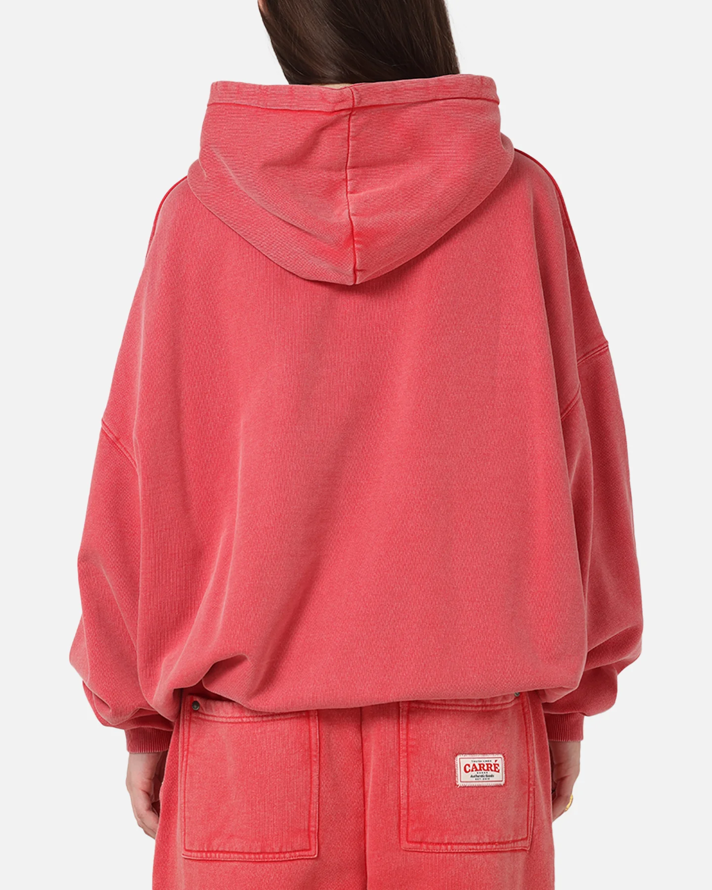 Carre Rivet Hoodie Pigment Washed