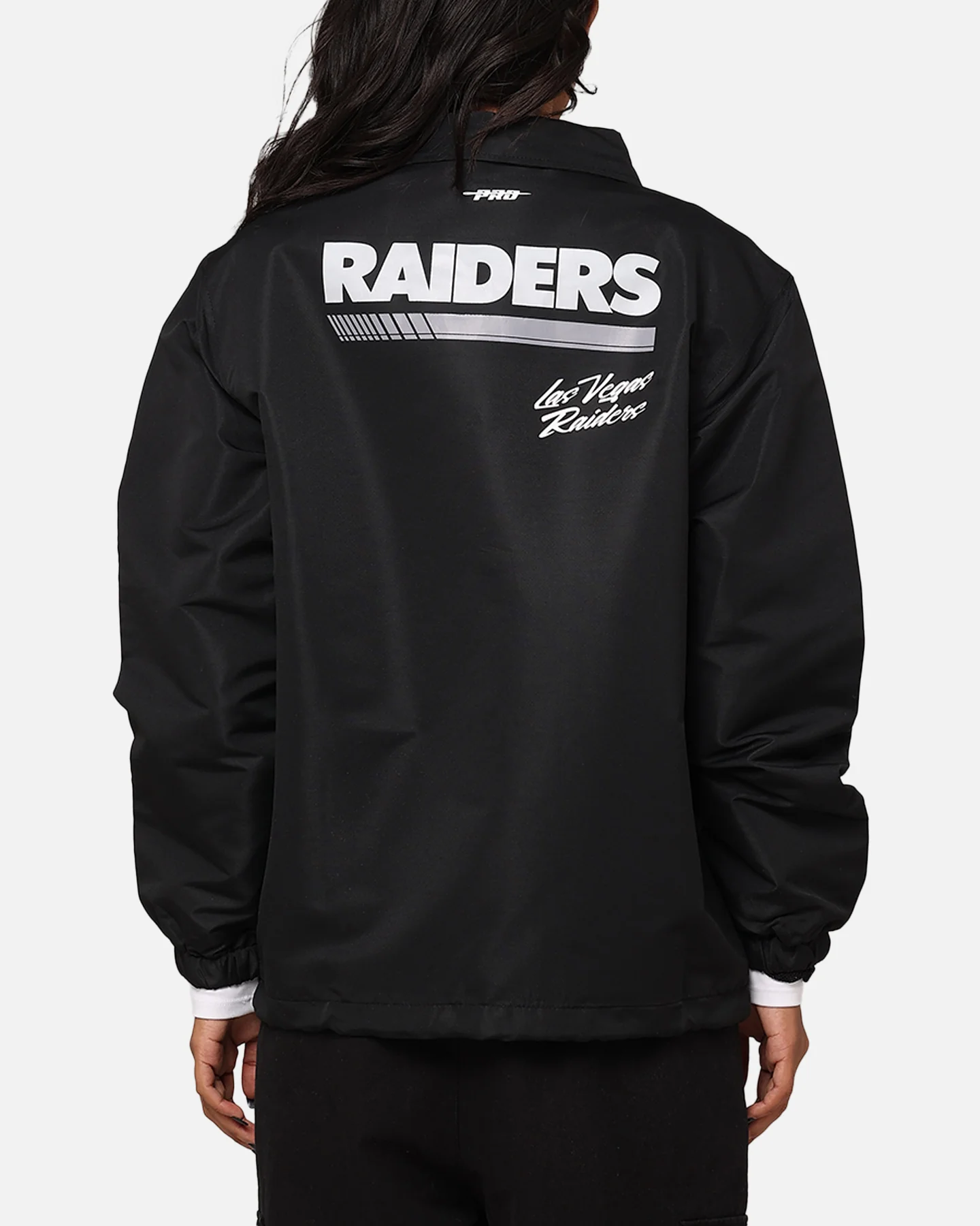 Pro Standard Women's Las Vegas Raiders Fast Lane Jacket Black