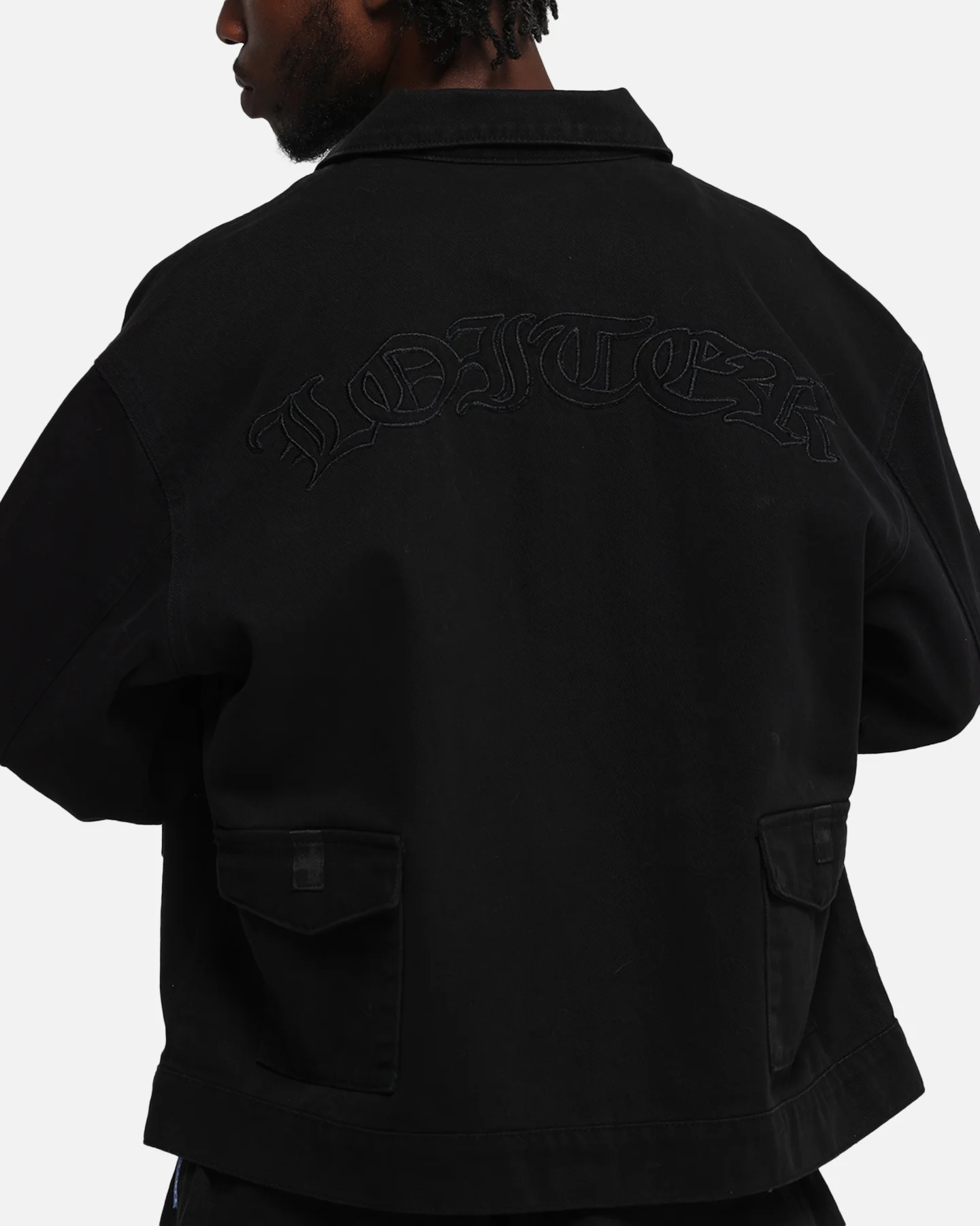 Loiter Combat Utility Jacket Washed Black