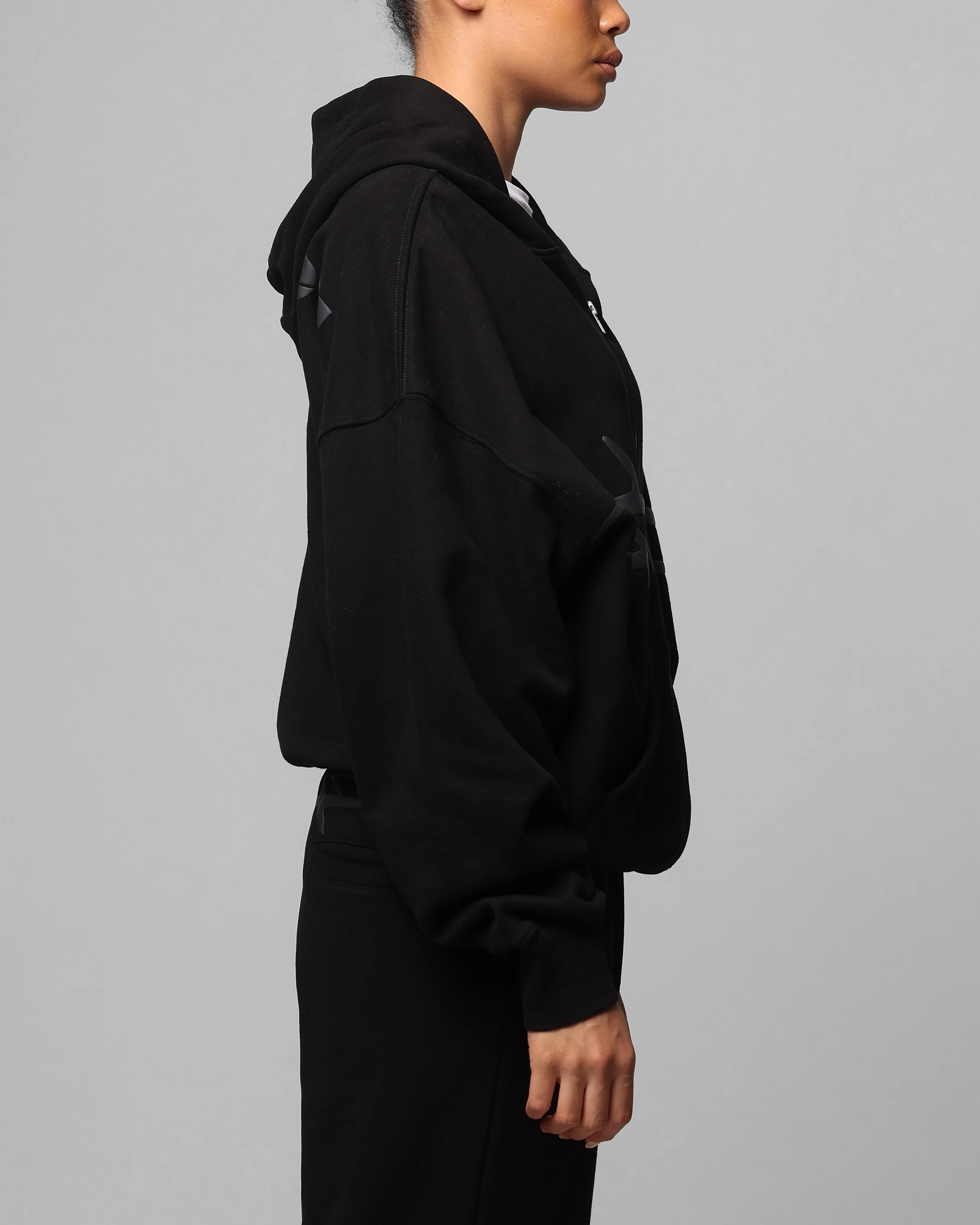 Loiter Celestial Full Zip Hoodie Black