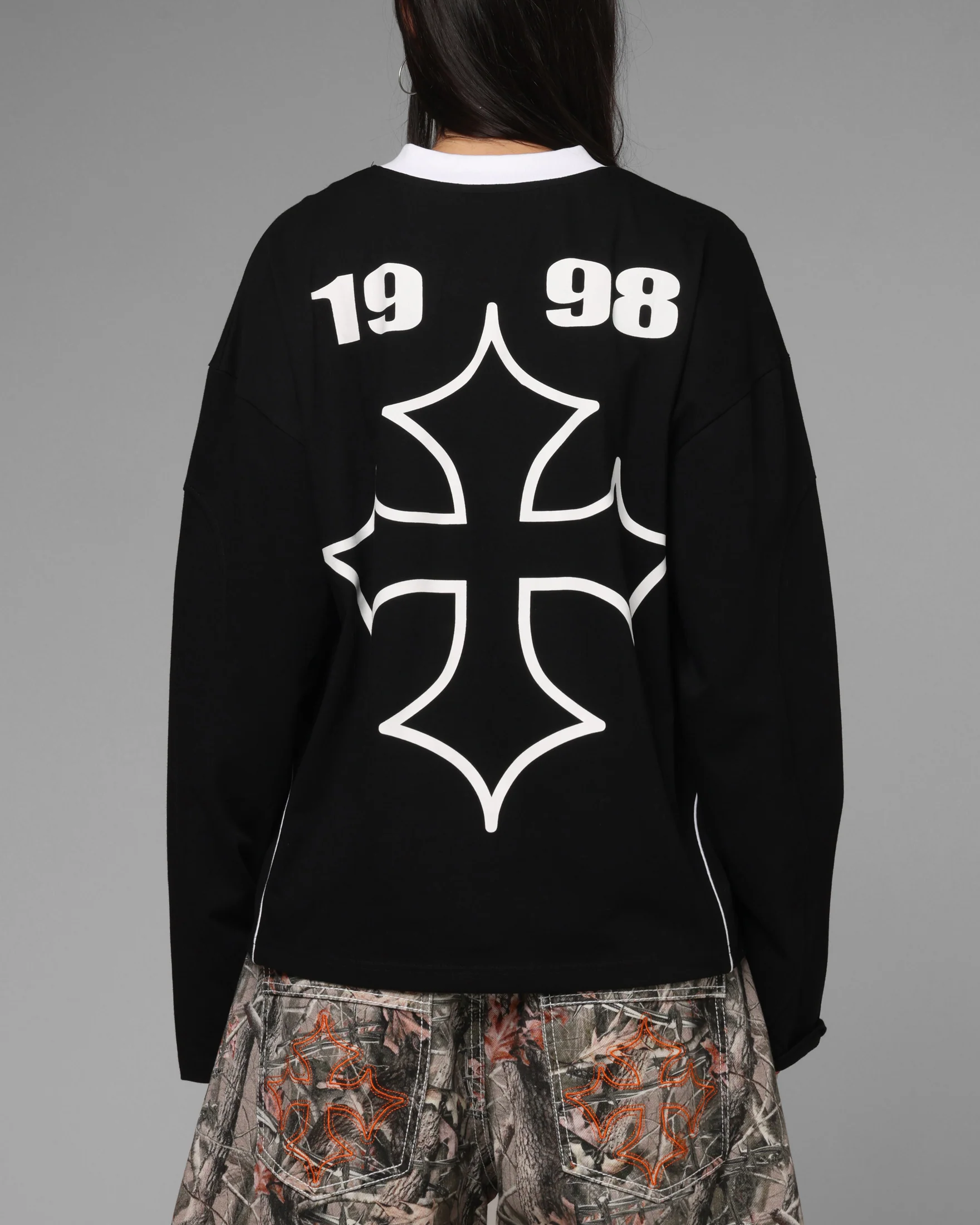 Loiter Imperial Cup Long Sleeve T-Shirt Black