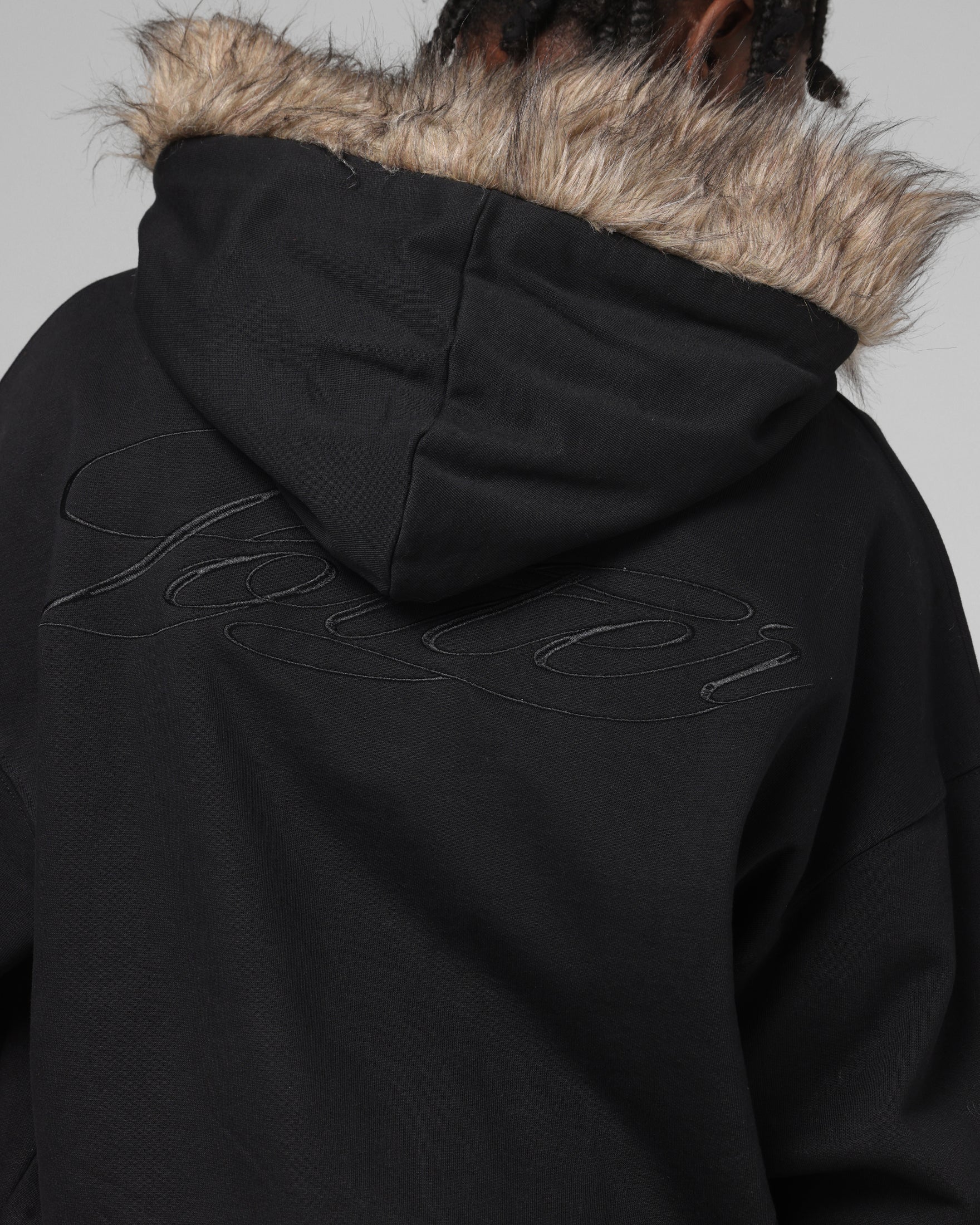 Loiter Purity Zip Hoodie Black