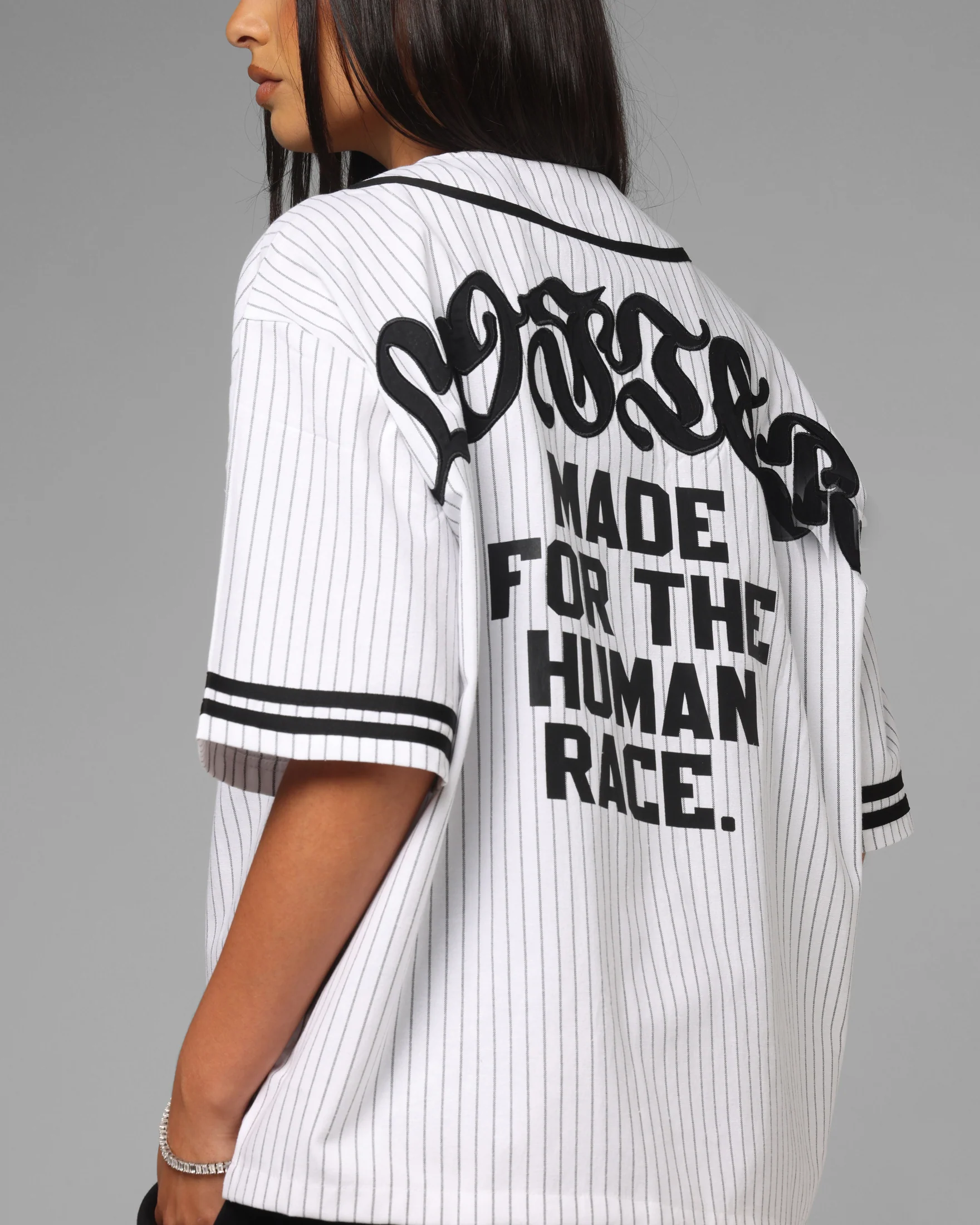 Loiter Silicone Baseball Jersey White