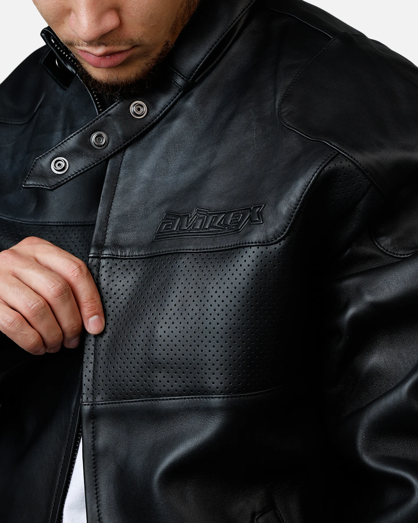 Avirex Black-Out Racing Jacket Black/Black