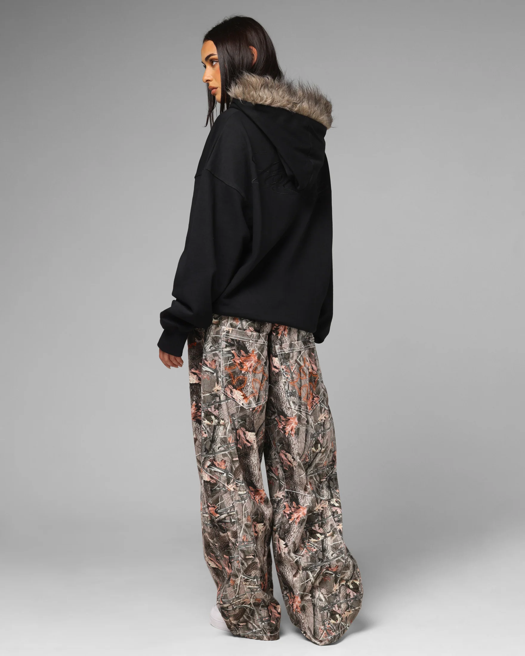 Loiter Purity Zip Hoodie Black