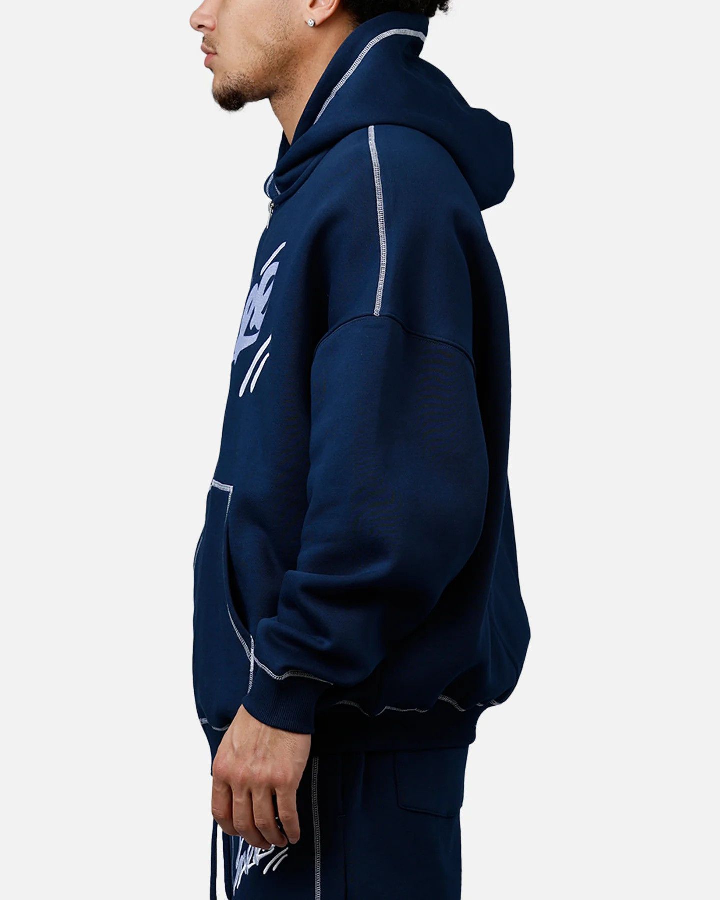 Carre Corrupt Hoodie Navy