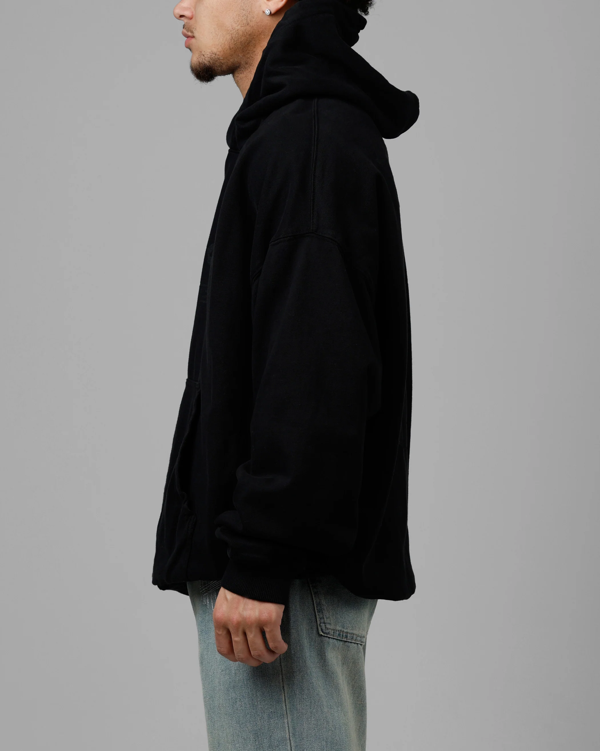 Loiter Pain Premium Hoodie Black