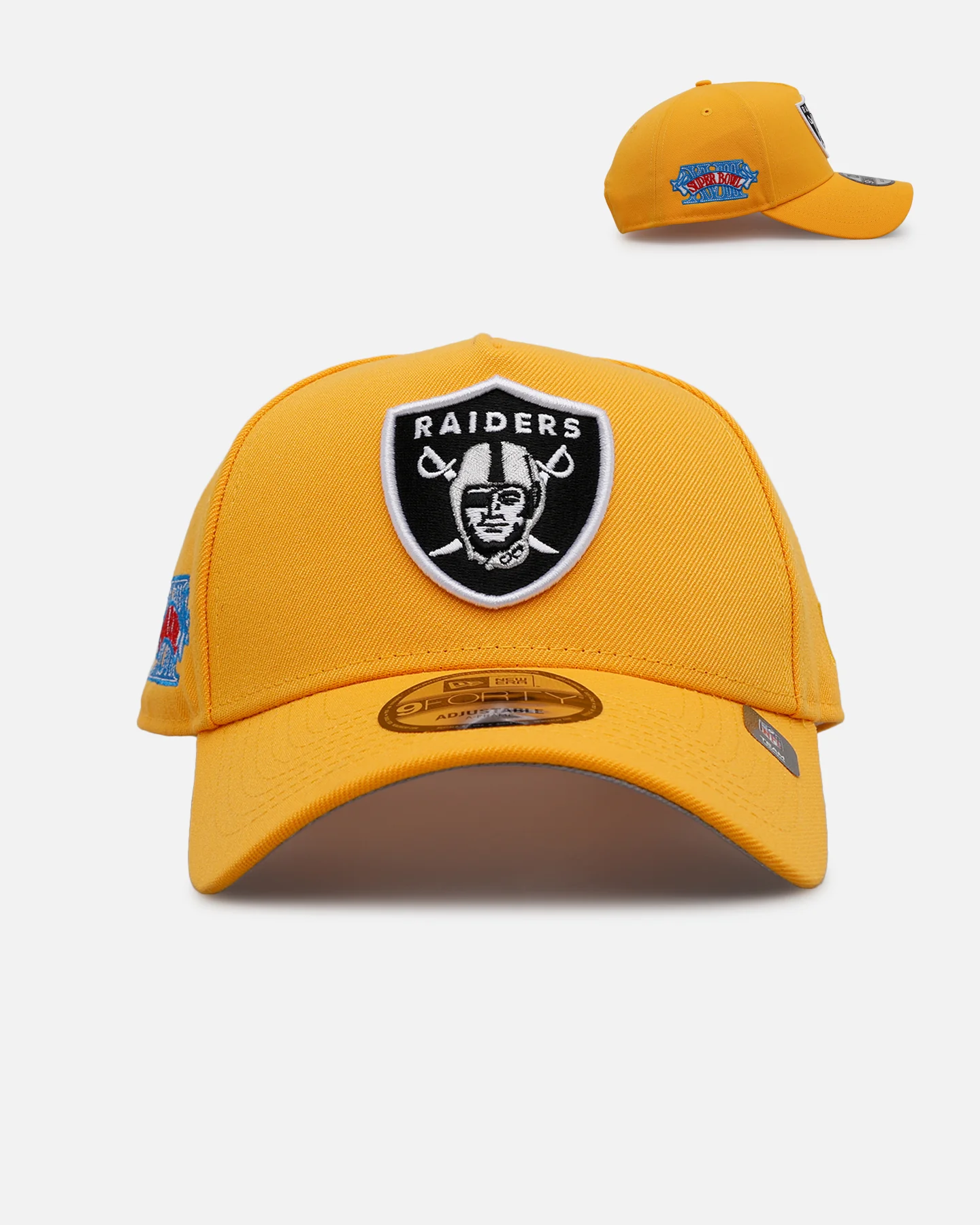 New Era Las Vegas Raiders 'Sunshine' 9FORTY A-Frame Snapback Canary