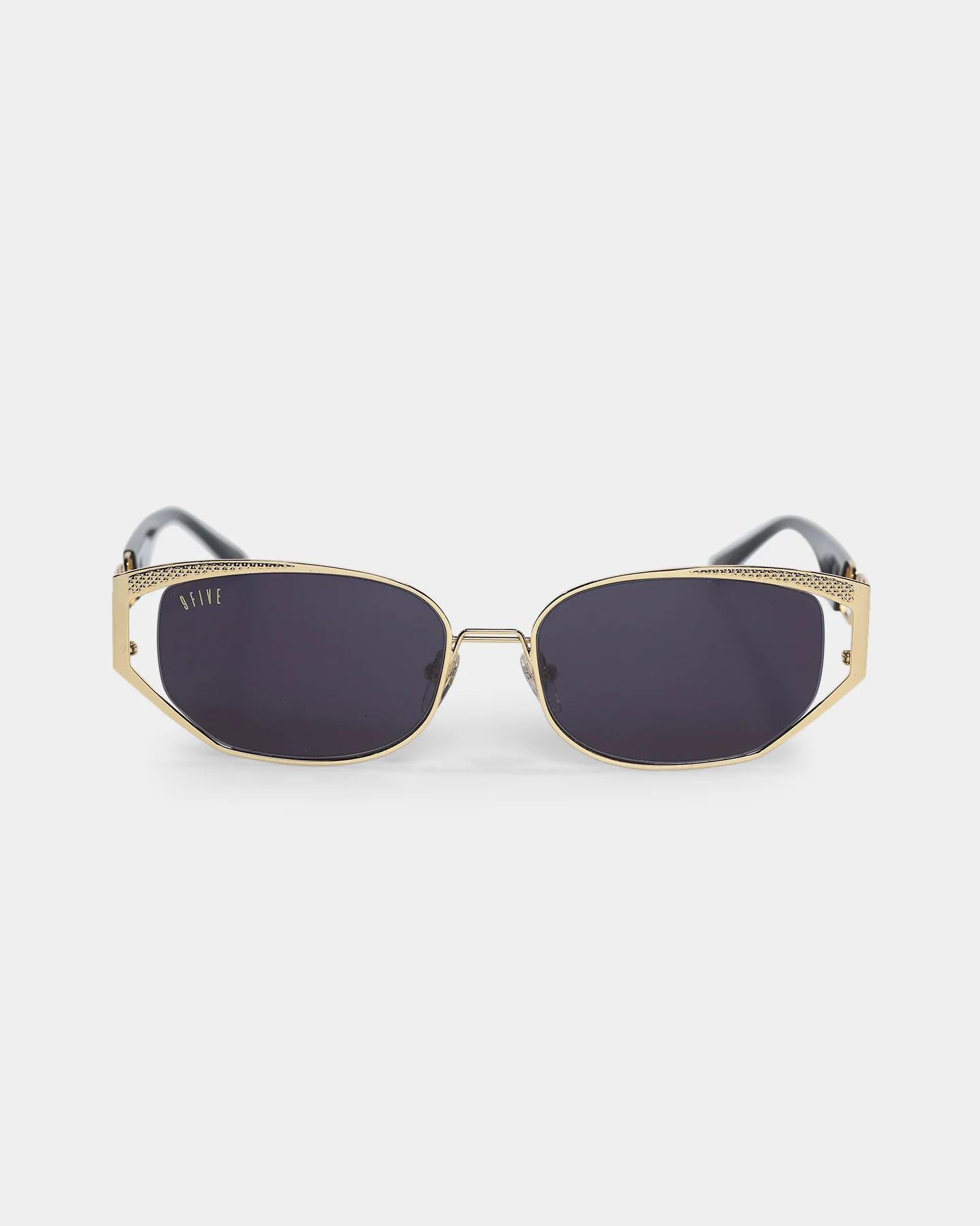 9FIVE The Cross Sunglasses Black/Gold