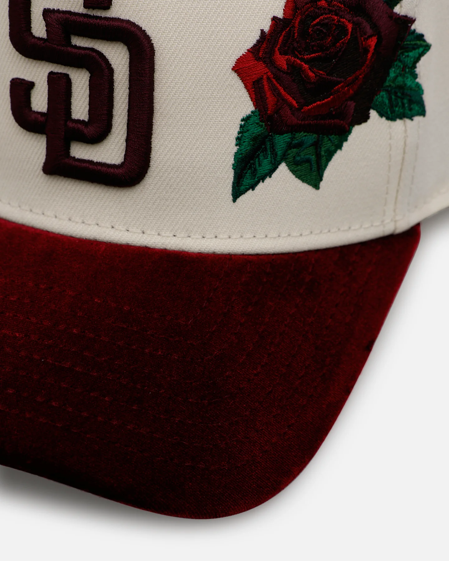 New Era San Diego Padres 'Velvet Roses' 9FORTY A-Frame Snapback Chrome