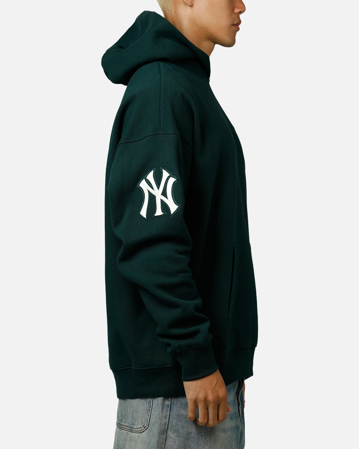 Pro Standard New York Yankees Tapestry 2.0 Hoodie Dark Green
