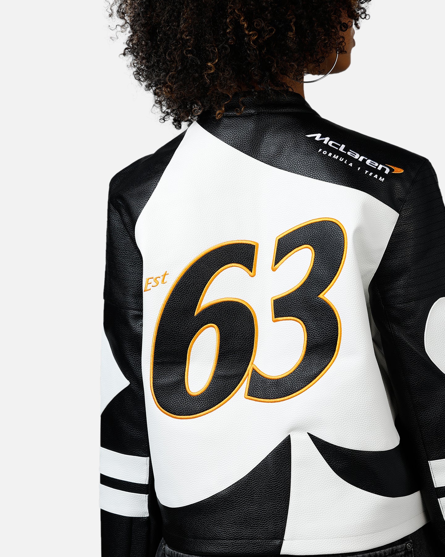 We Are The Wild Collective Women's Mclaren X Culture Kings 2025 Jacket White/Black